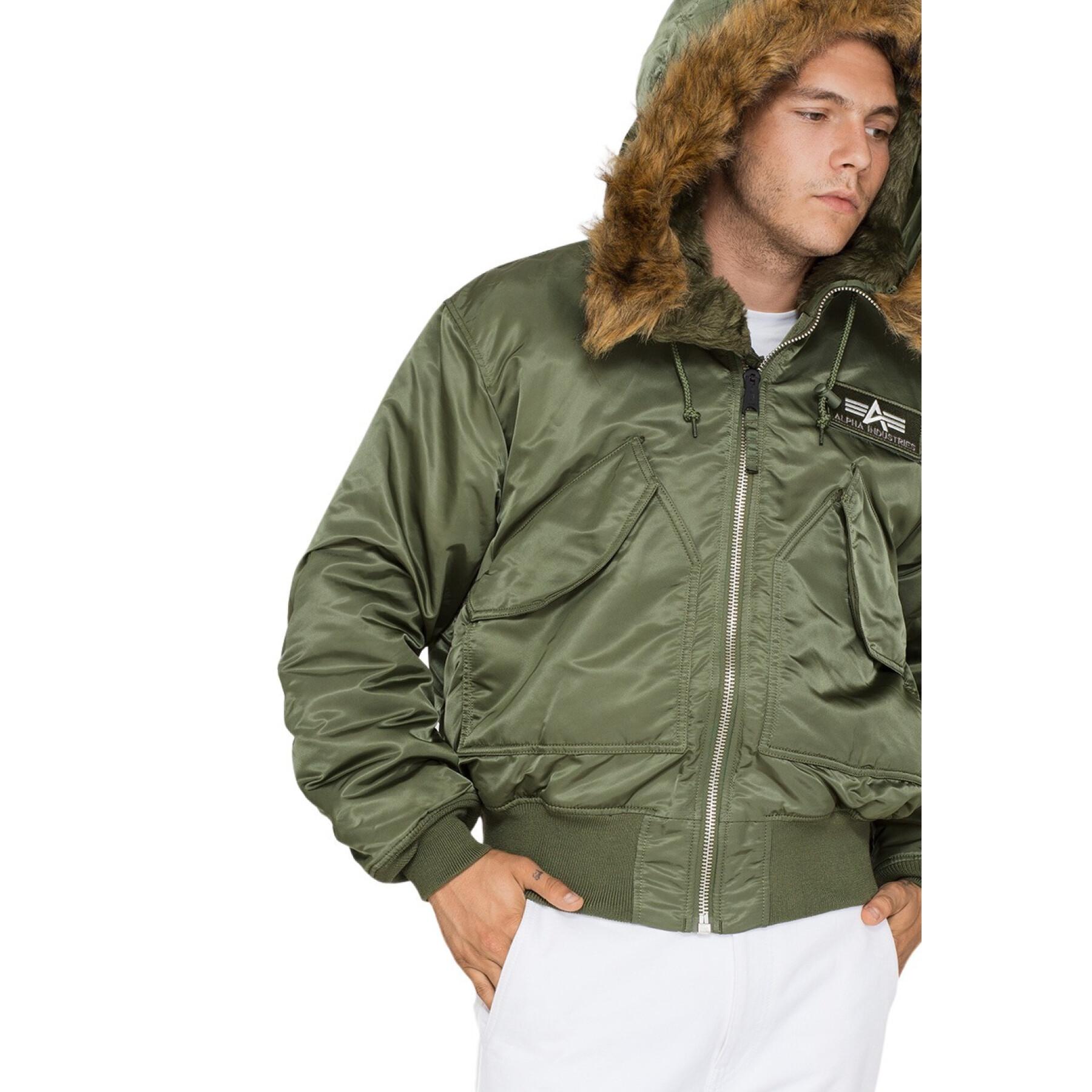 Hooded bomber Alpha Industries 45P