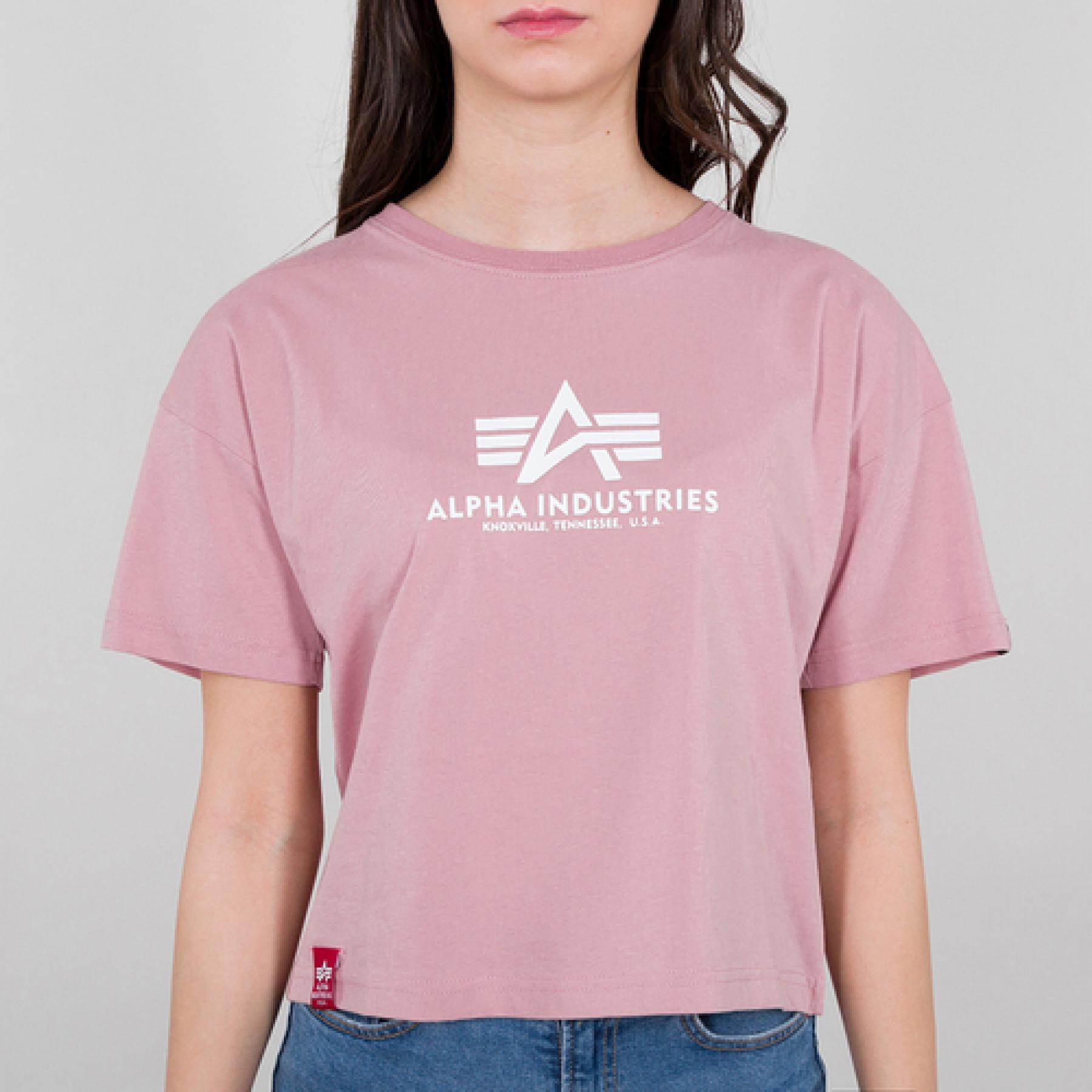 Dames-T-shirt Alpha Industries Basic COS