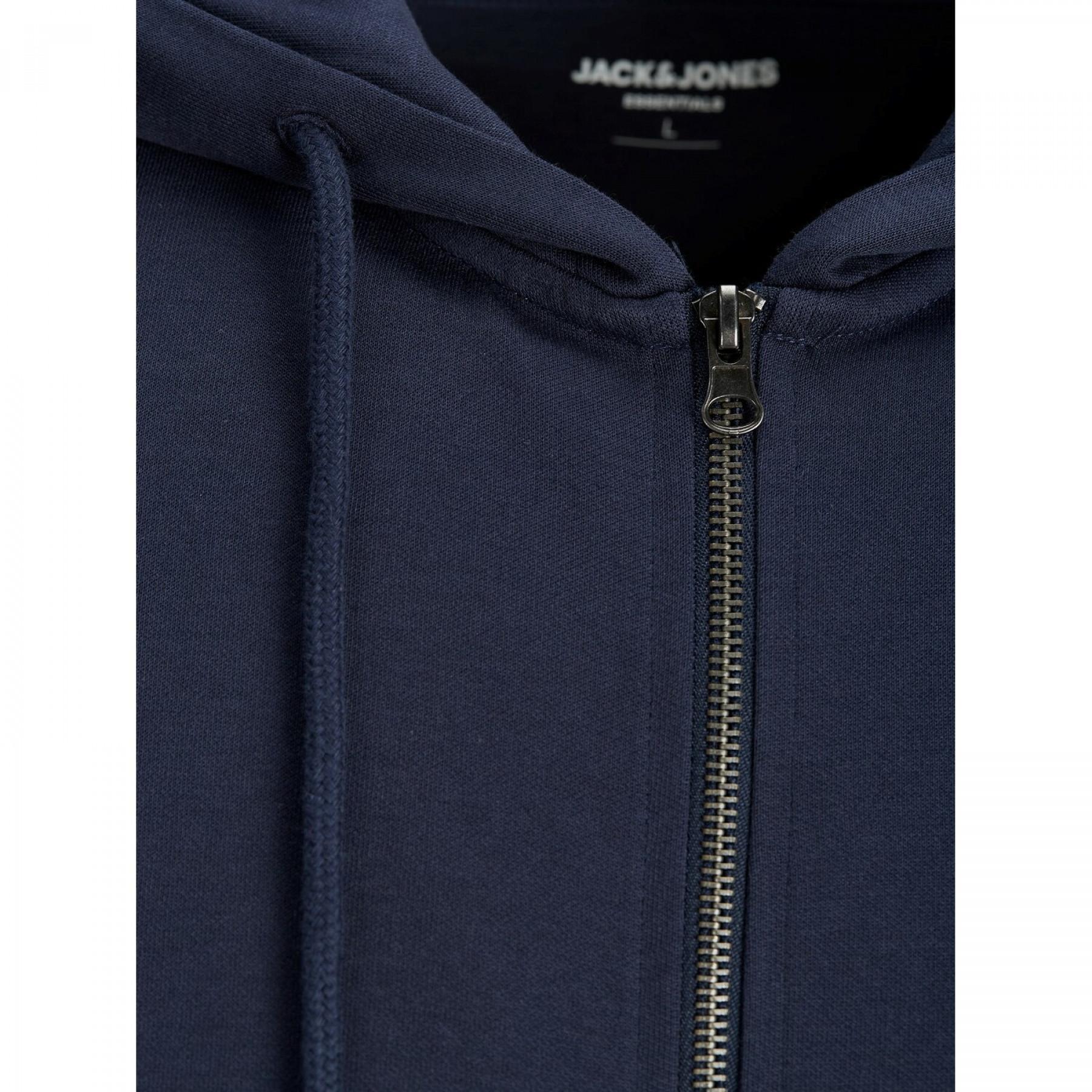 Hooded sweatshirt Jack & Jones Basic zippé