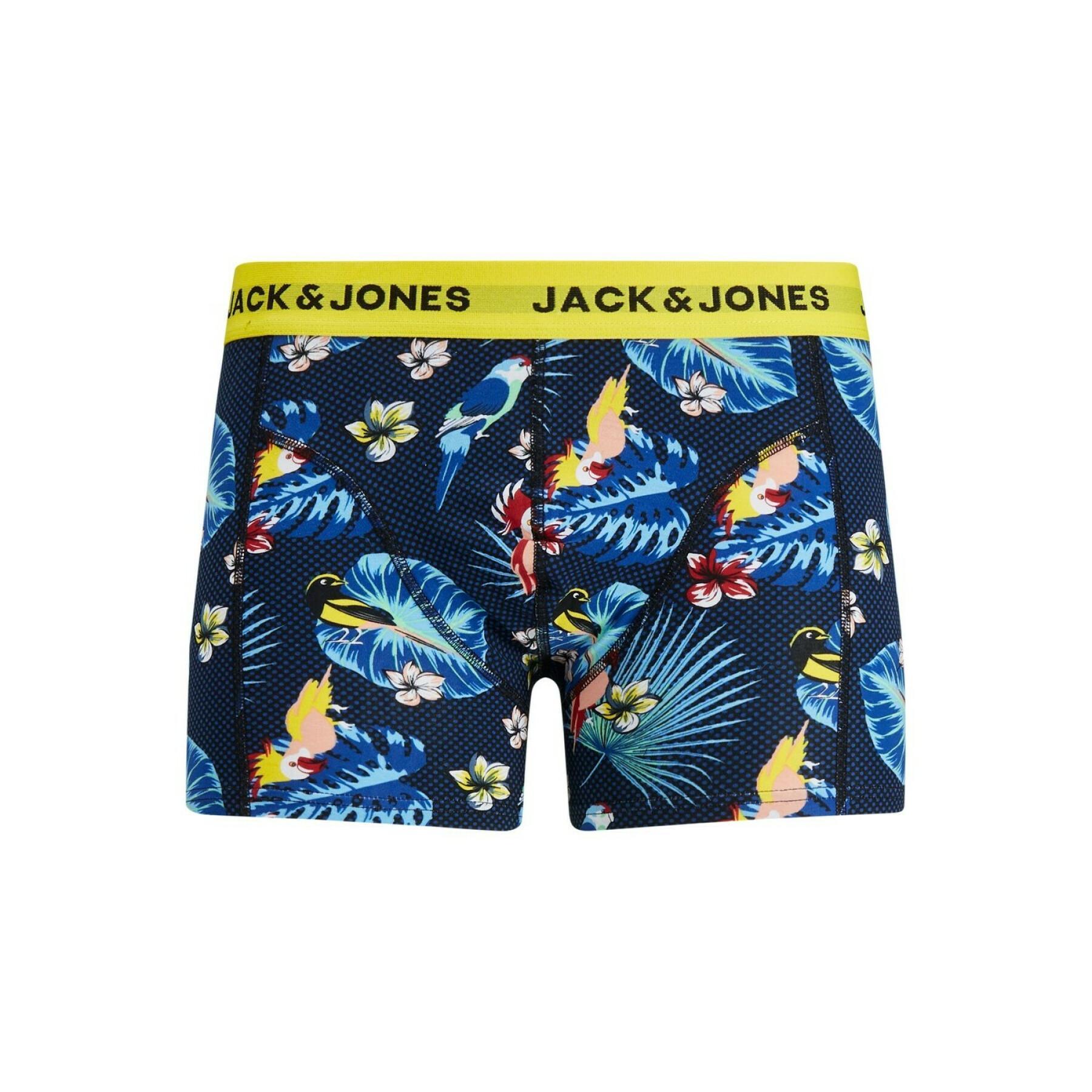Set van 3 boxers Jack & Jones Flower Bird