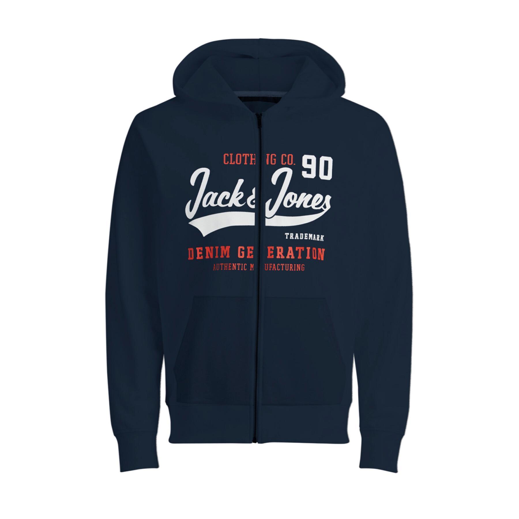 Zip-up hoodie Jack & Jones Jjelogo
