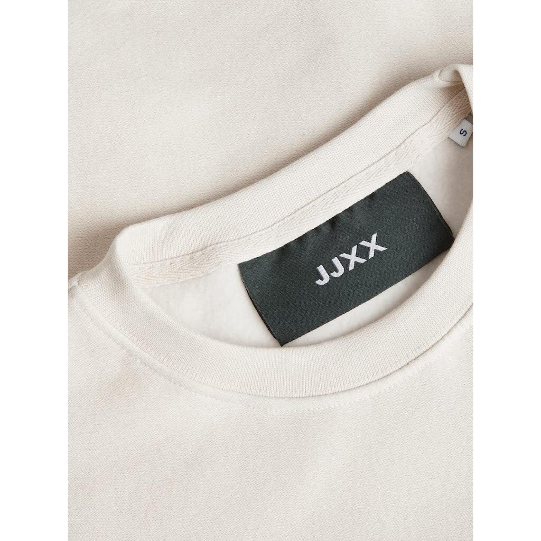 Damessweatshirt met ronde hals JJXX abbie Rel Every Brush