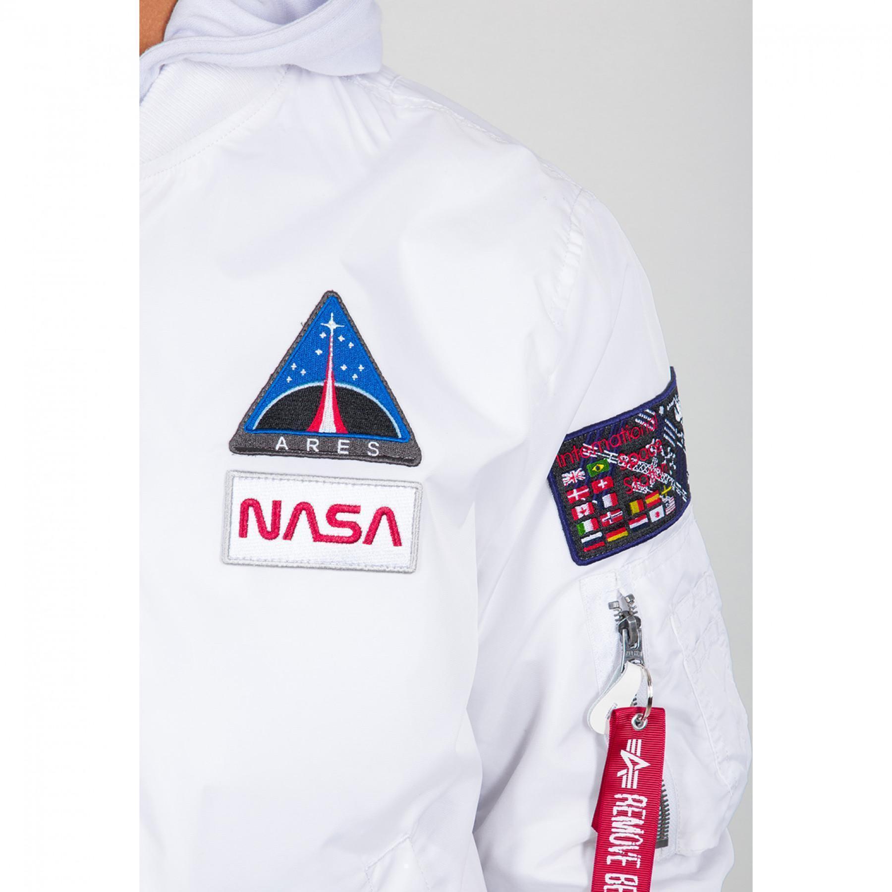 Hooded Jacket Alpha Industries MA-1 TT NASA