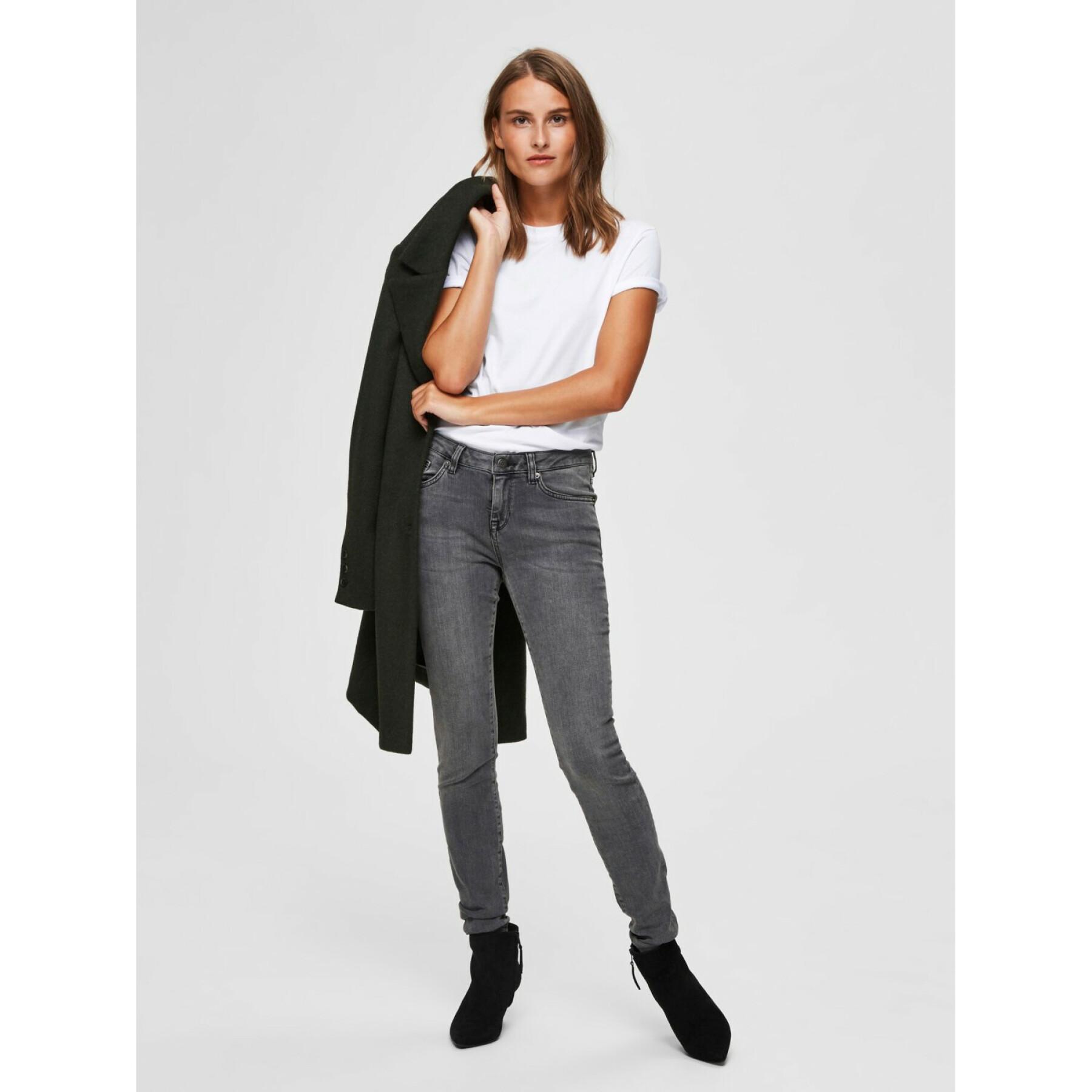 Dames skinny jeans Selected Ida