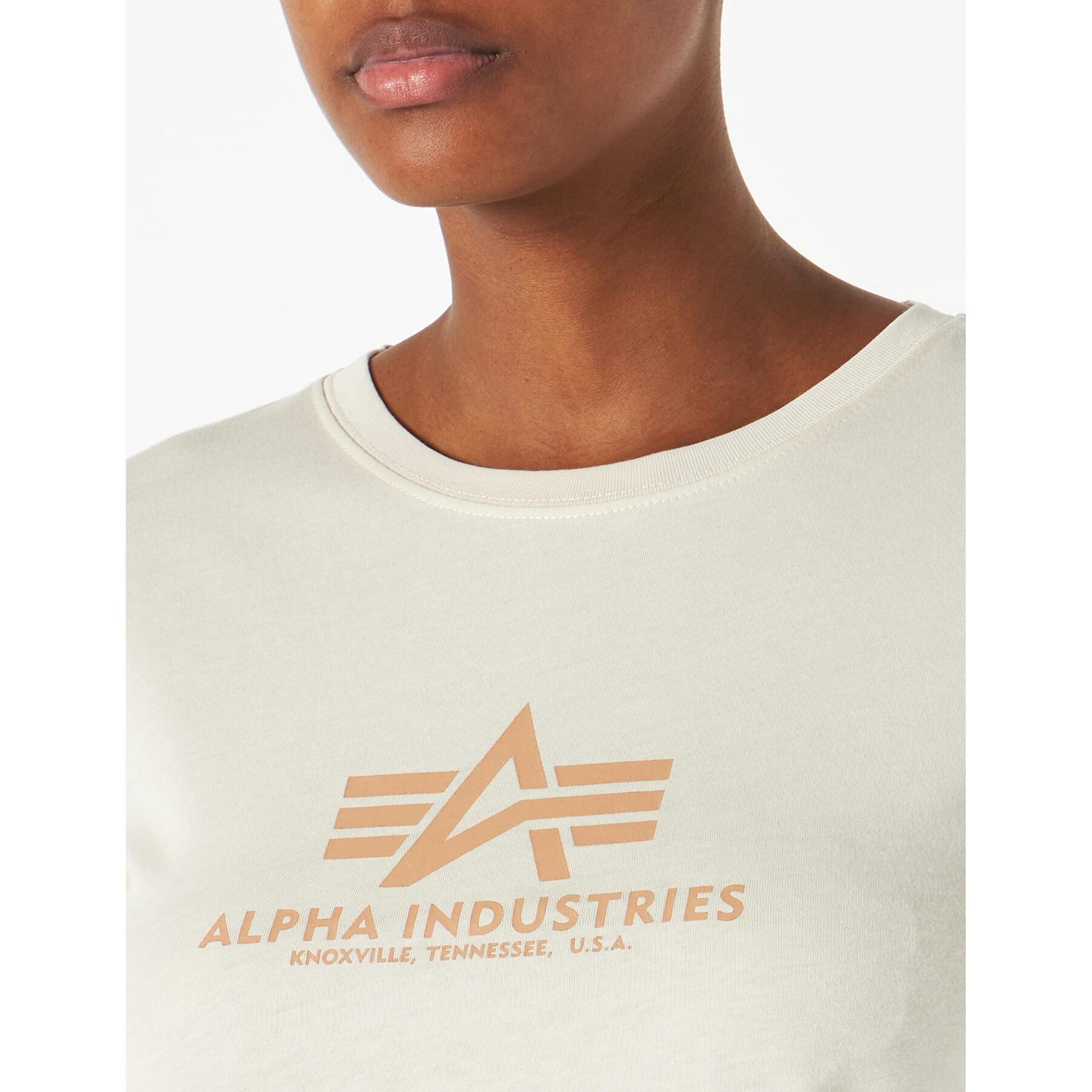 Dames-T-shirt Alpha Industries new basic T