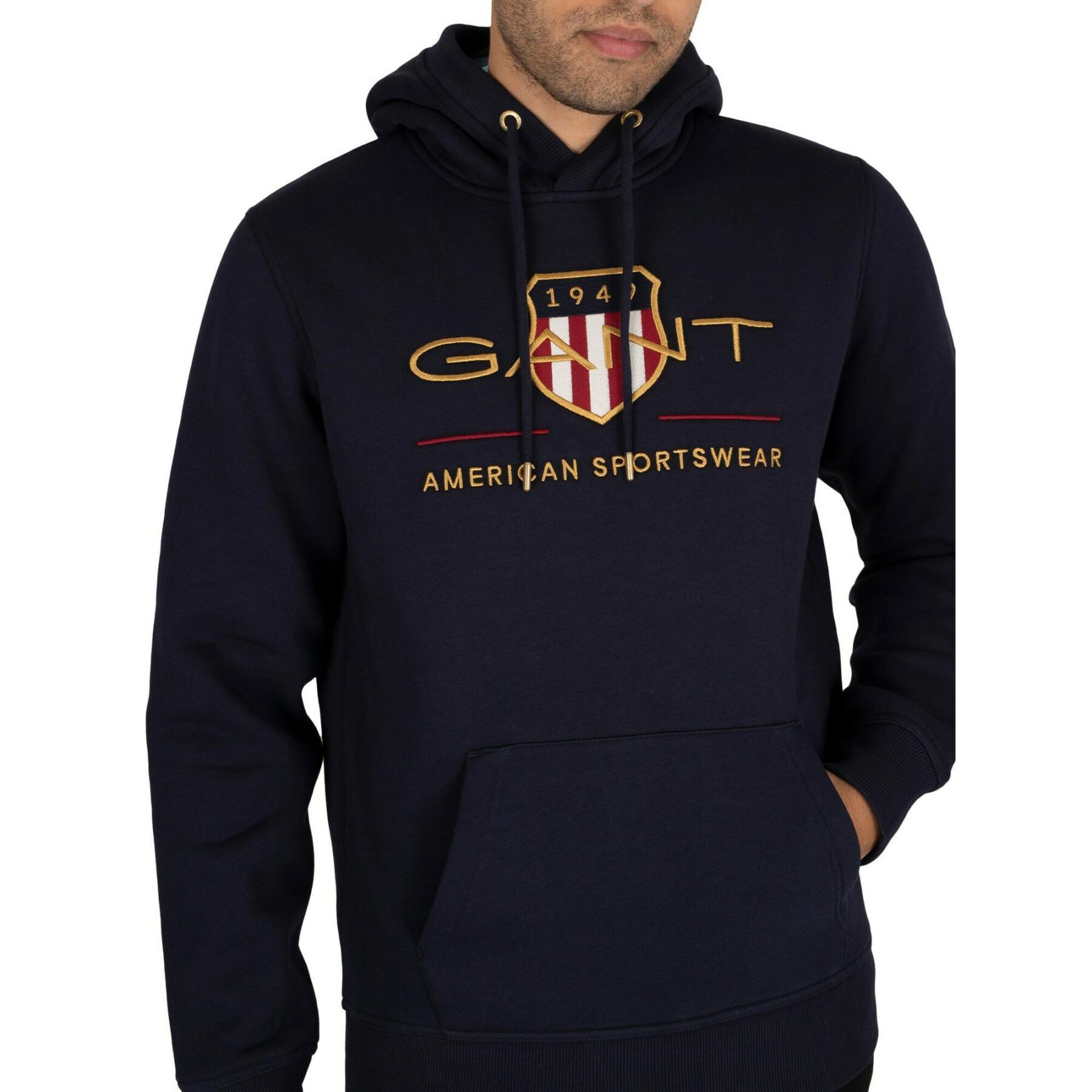 Hooded sweatshirt Gant Archive Shield