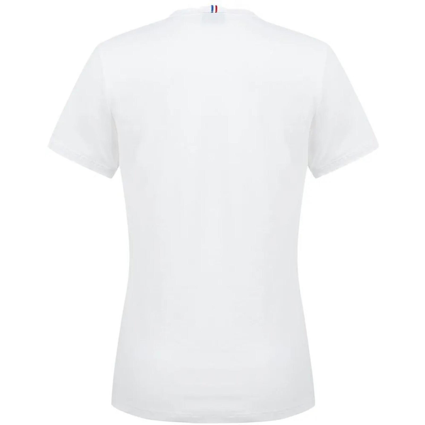 Dames-T-shirt Le Coq Sportif essentiel col v n°1