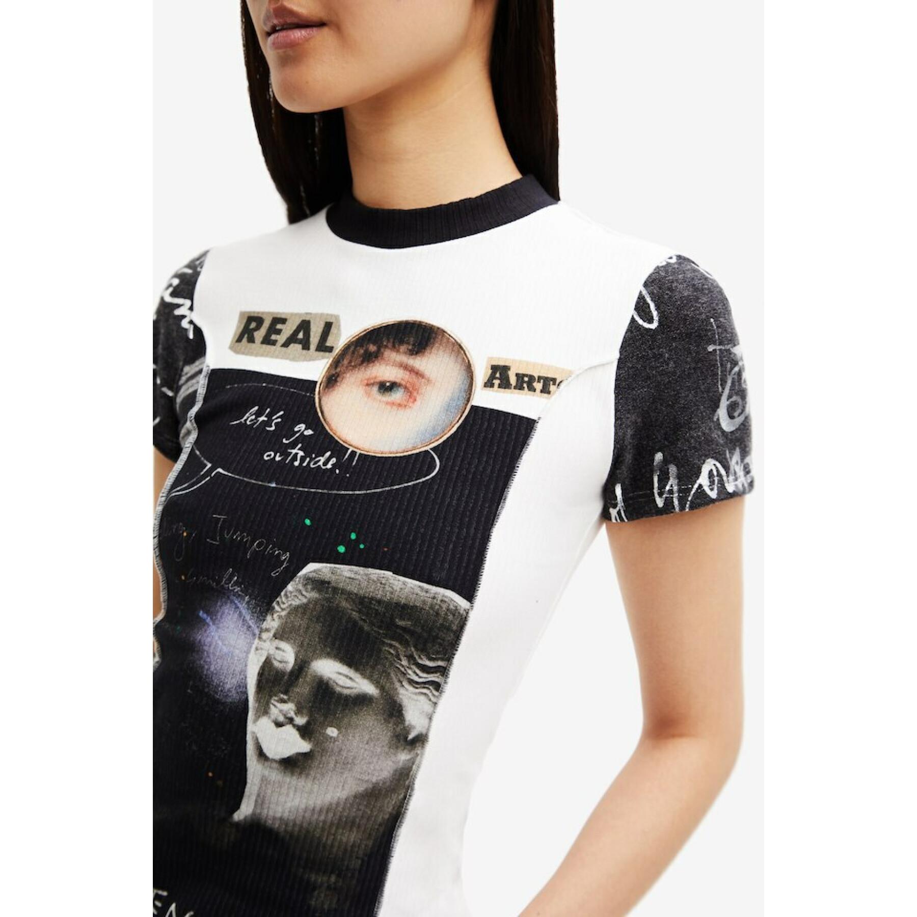 Dames-T-shirt Desigual Real artoholic
