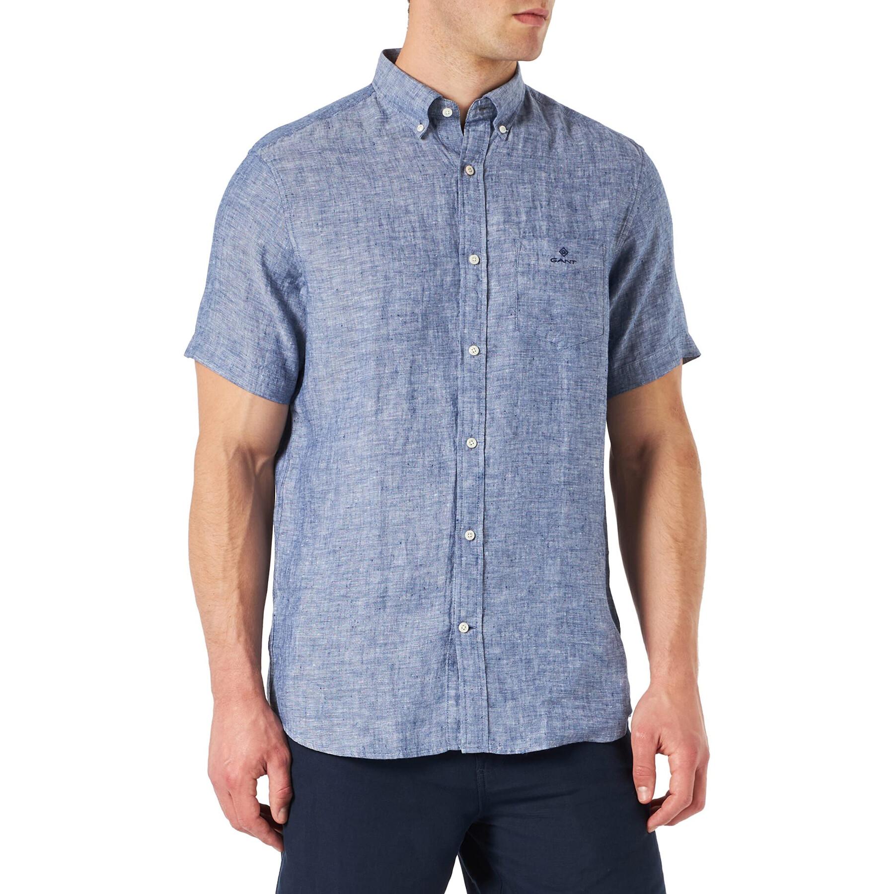 Overhemd Gant Regular Fit Linen Shir