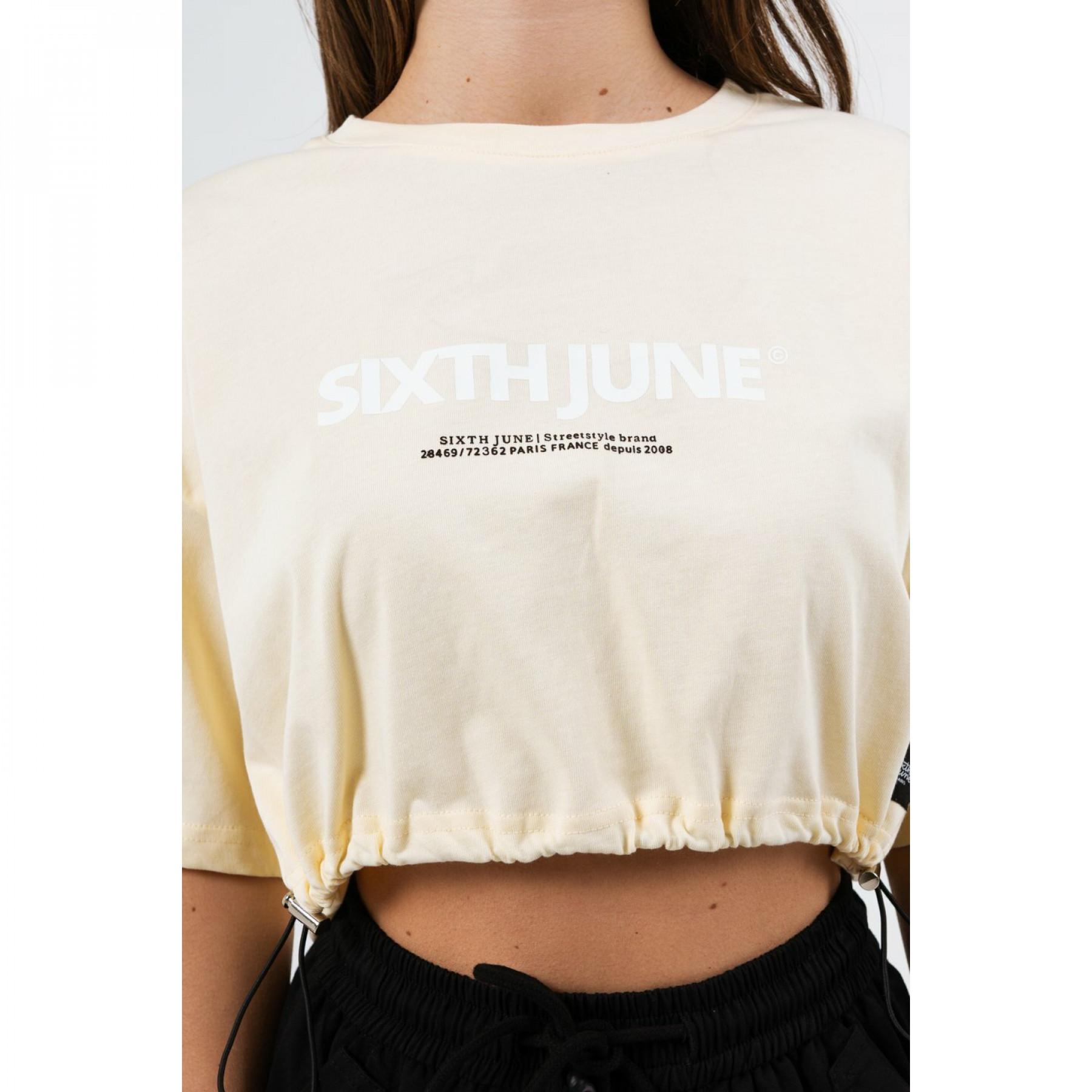 Dames-T-shirt Sixth June elastic