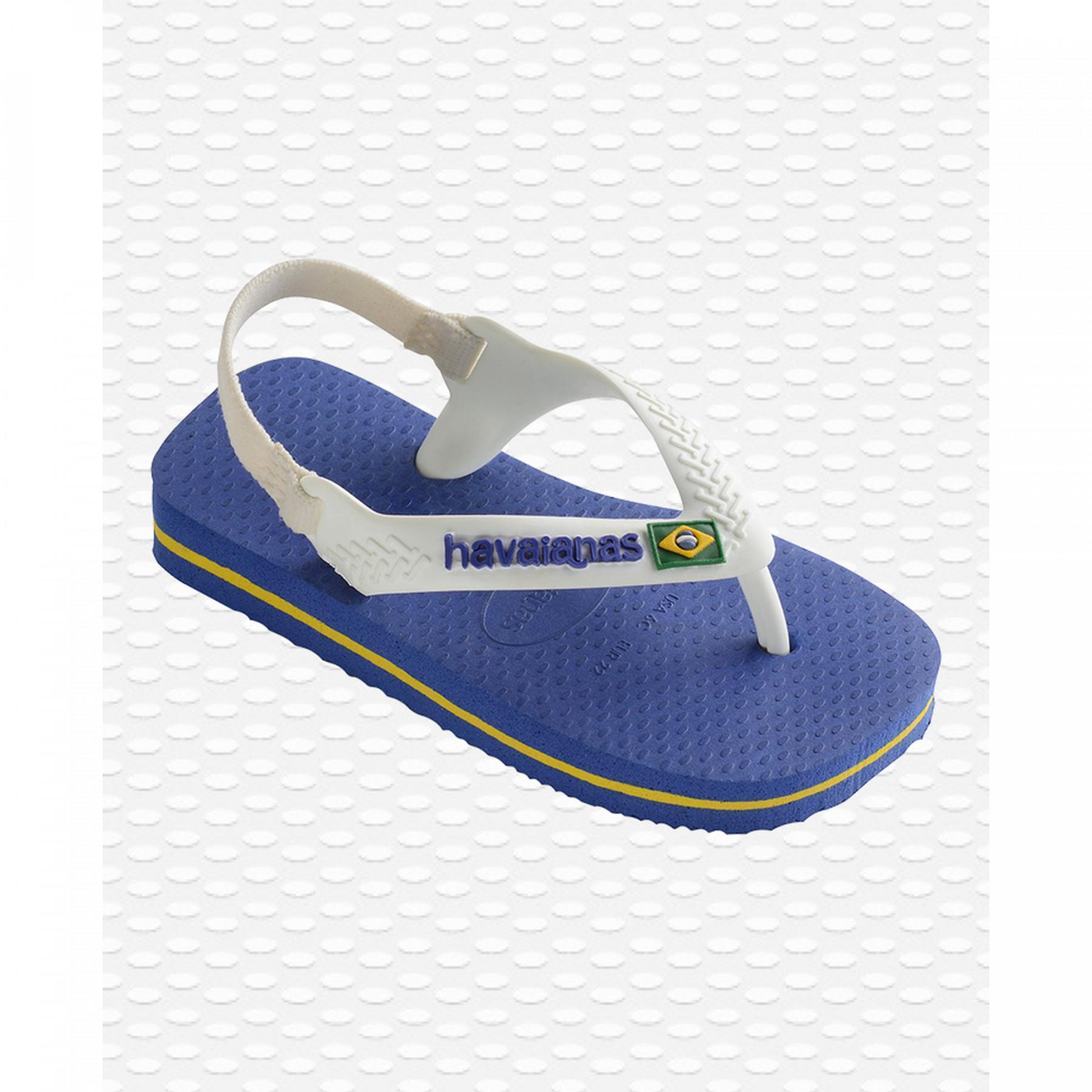 Slippers Havaianas bébé Brasil Logo II