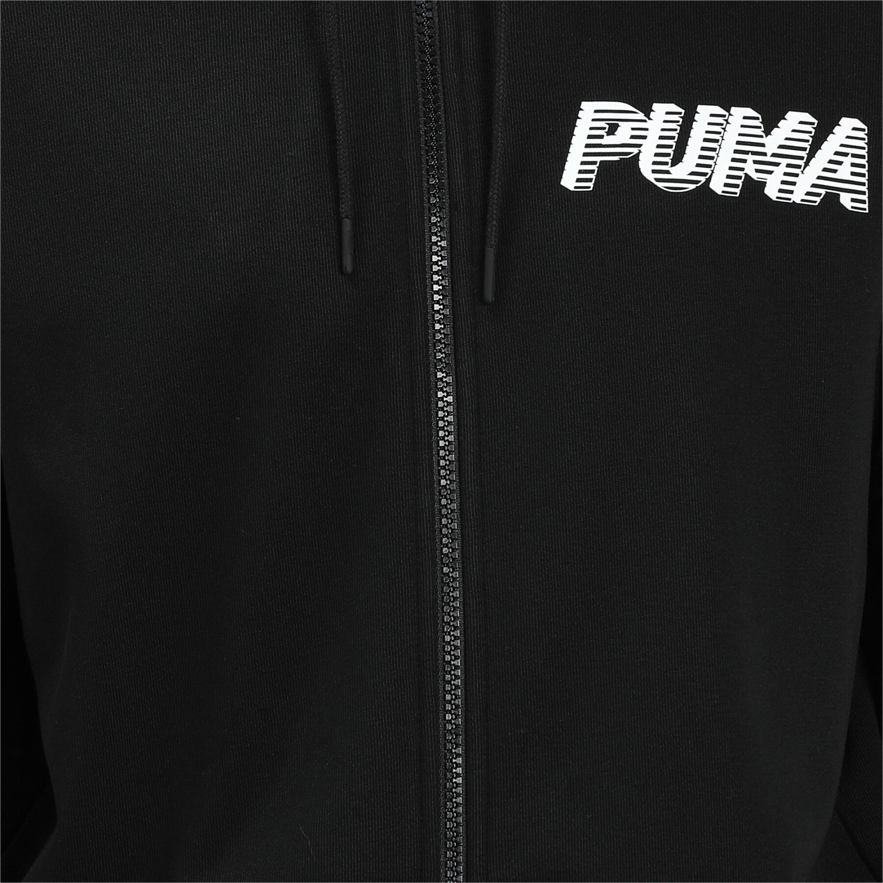 Sweatshirt met volledige rits Puma Modern Sport