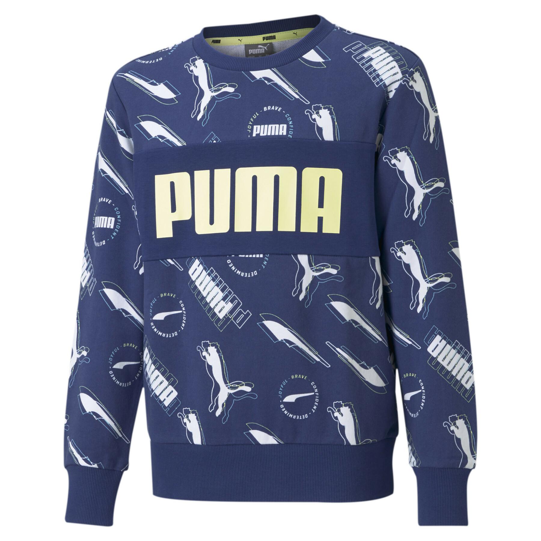 Sweatshirt kind Puma Alpha AOP