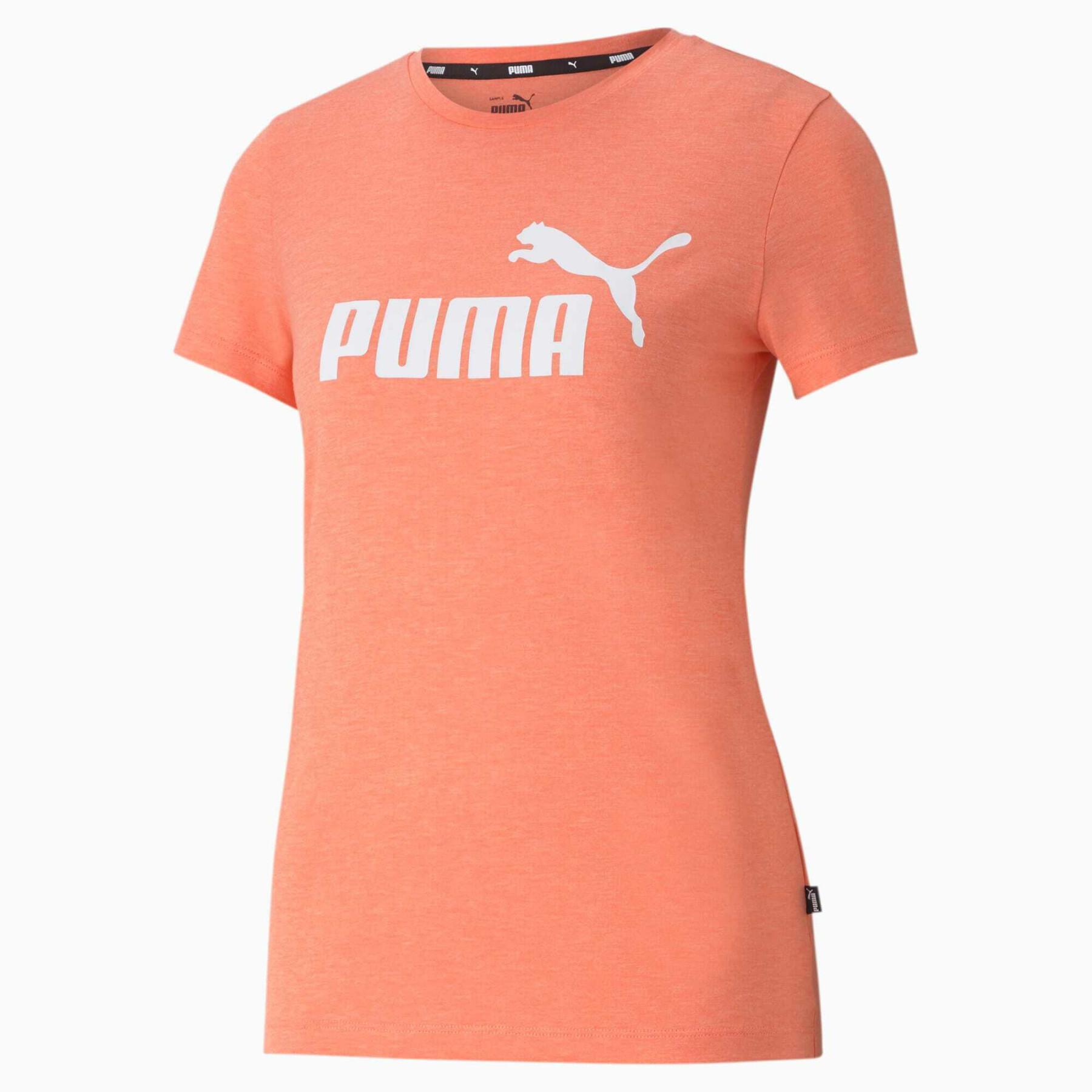 Dames-T-shirt Puma ESS Logo Heather