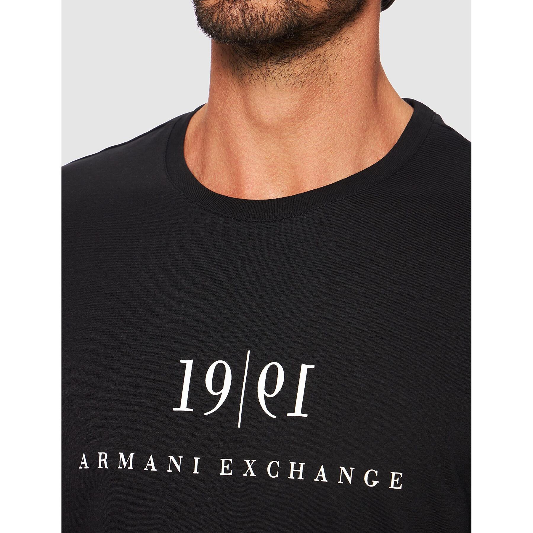 T-shirt Armani exchange 6KZTAH-ZJ5LZ noir