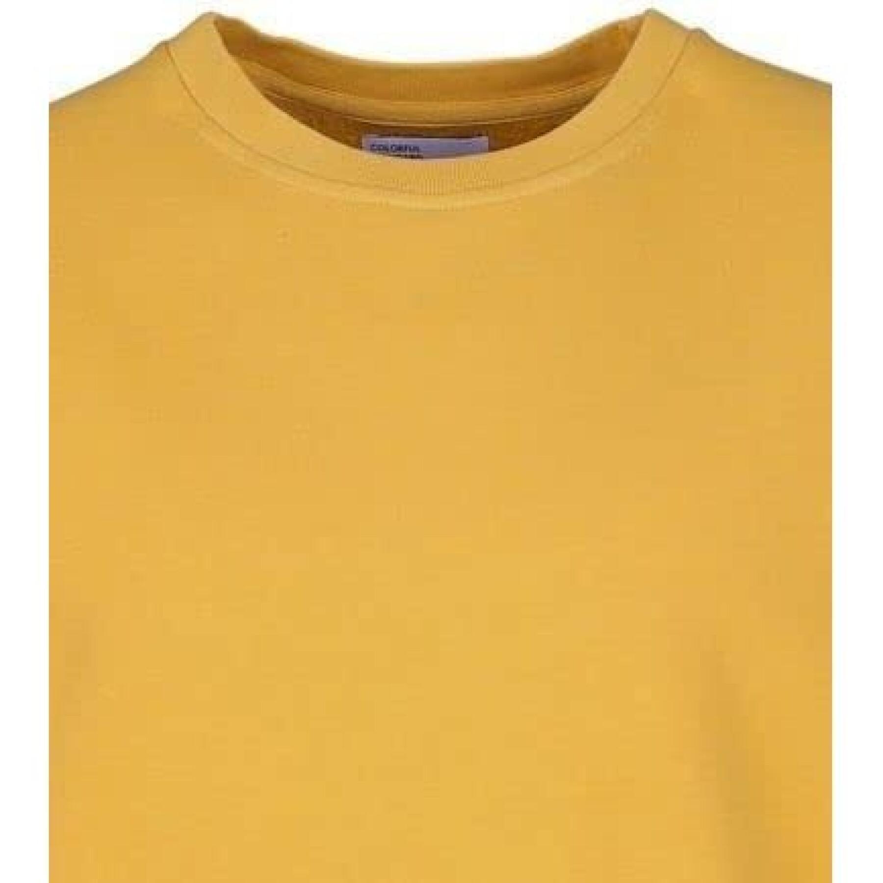 Sweatshirt ronde hals Colorful Standard Classic Organic burned yellow