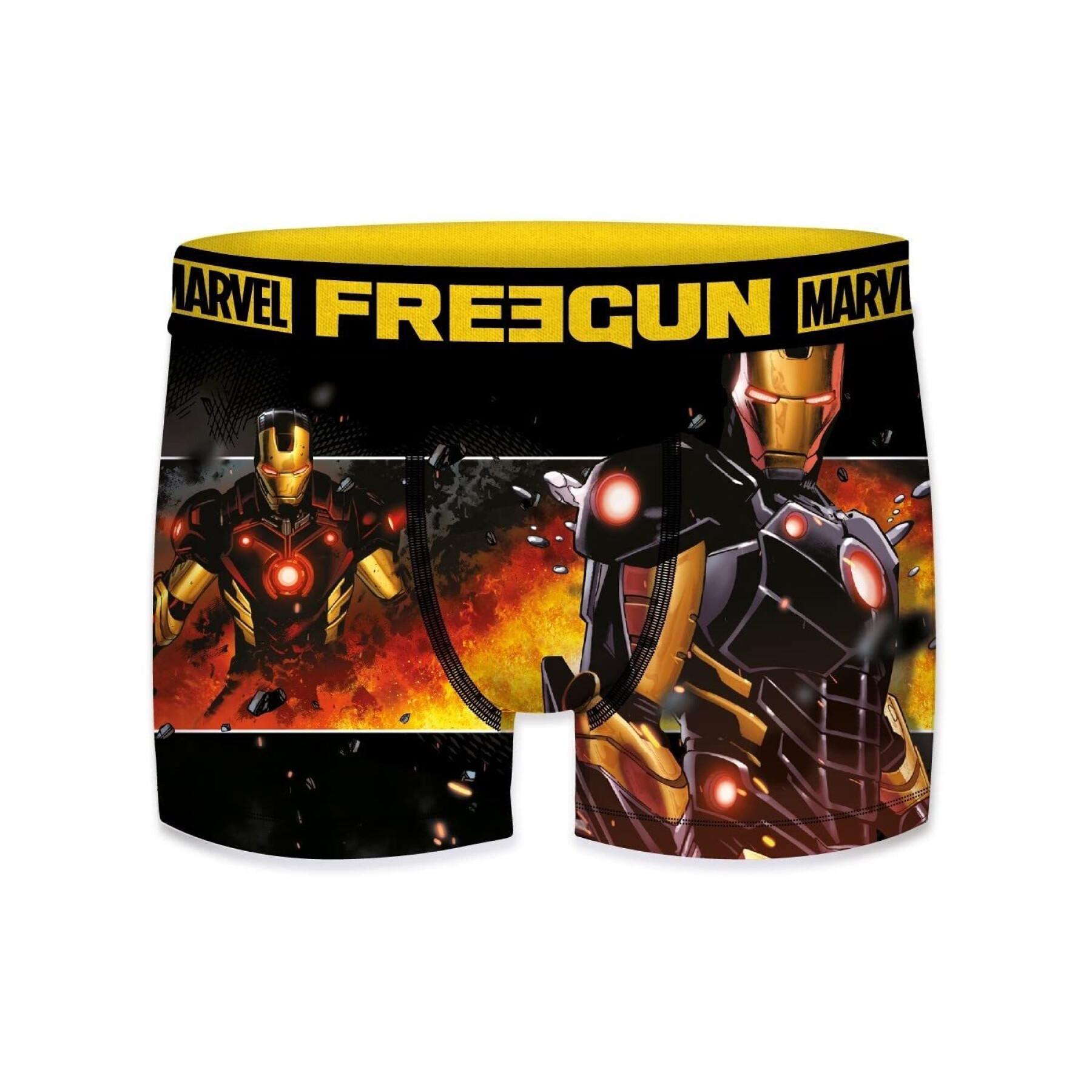 Boxershorts voor kinderen Freegun Marvel iron man