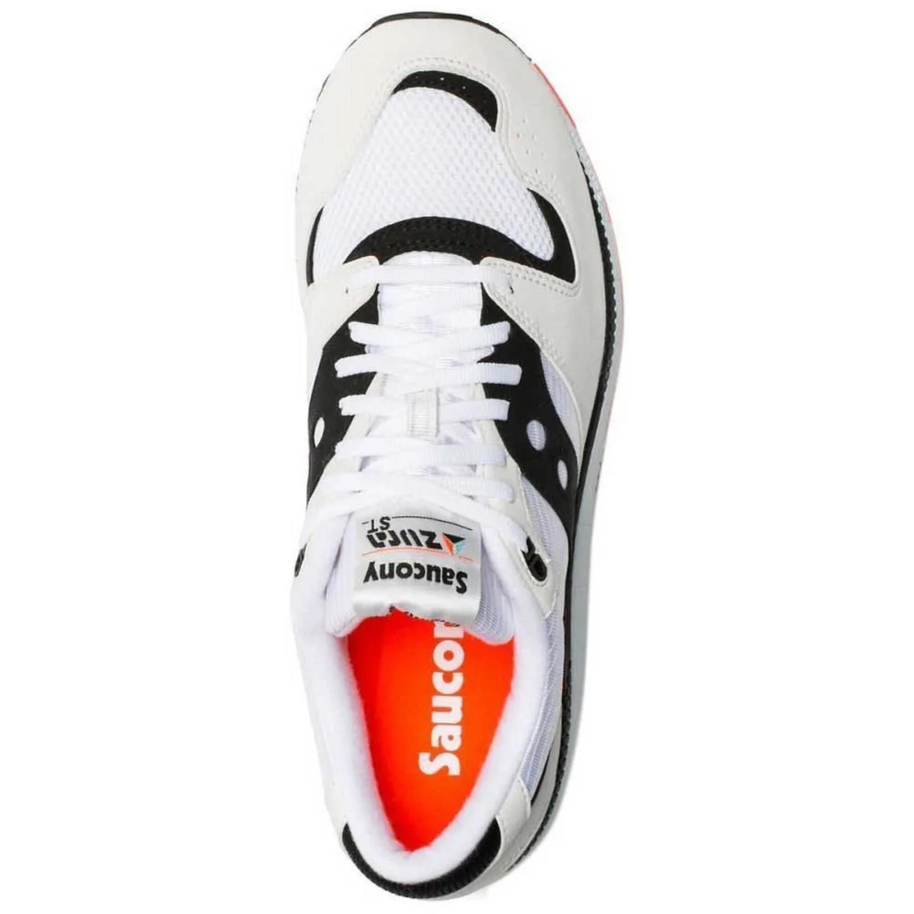 Saucogne Azura White Black Red Sneakers