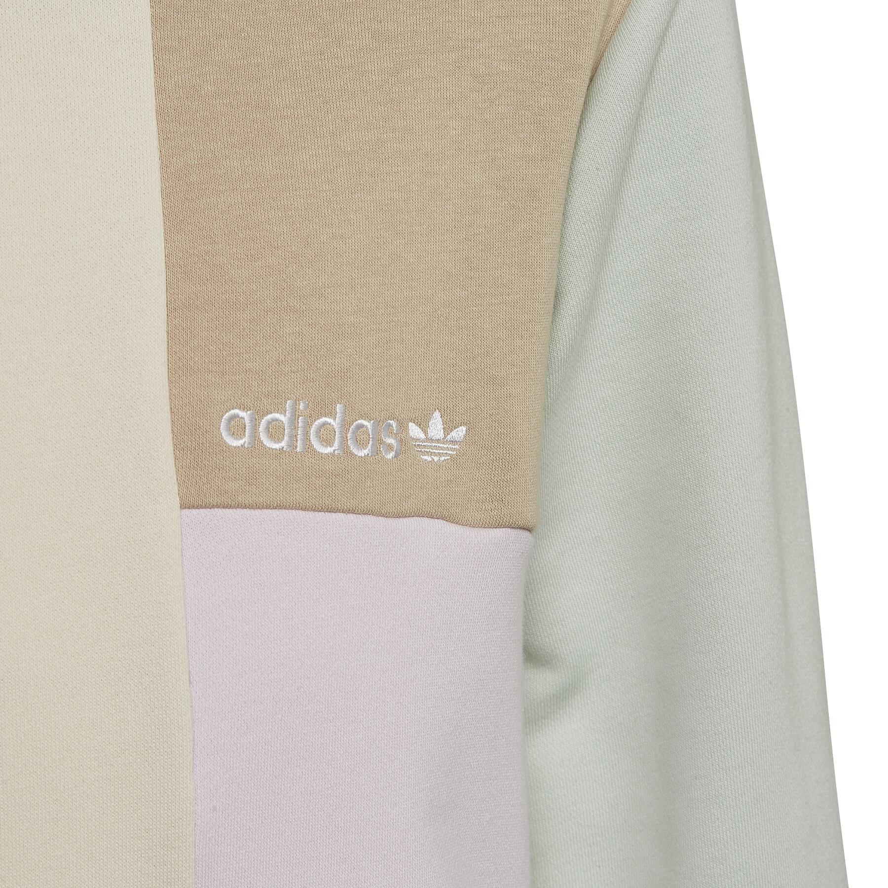 Sweater met capuchon voor kinderen adidas Originals Colorblock