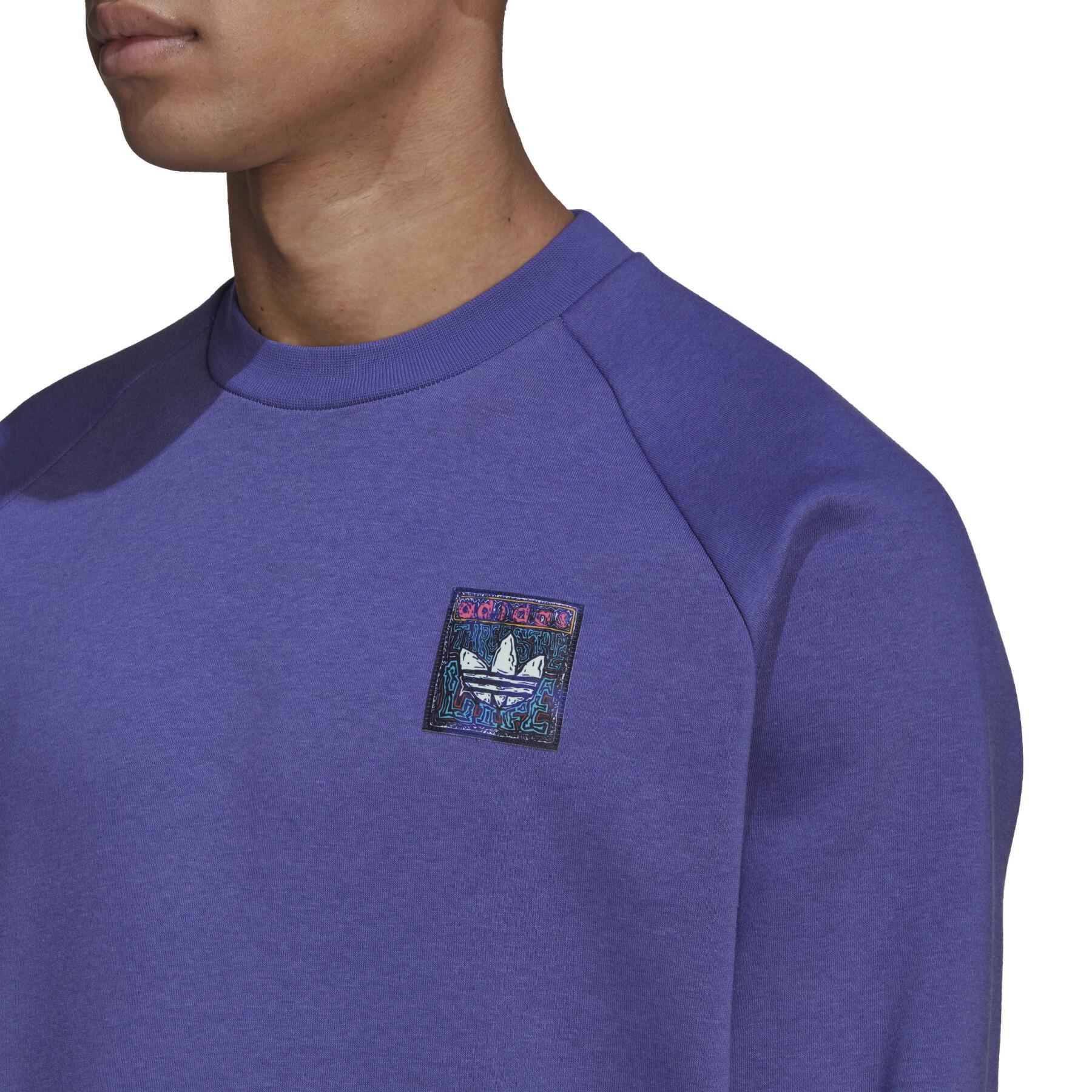 Sweater met ronde hals adidas Originals Graphic