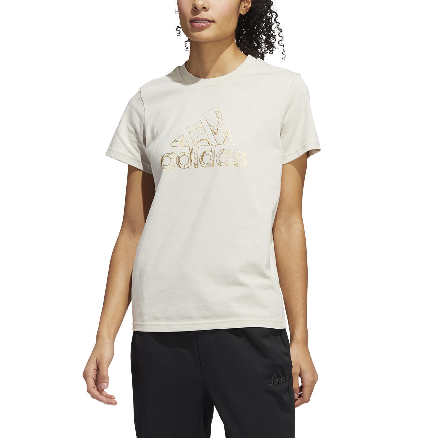 Grafisch T-shirt voor dames adidas Holiday Lights