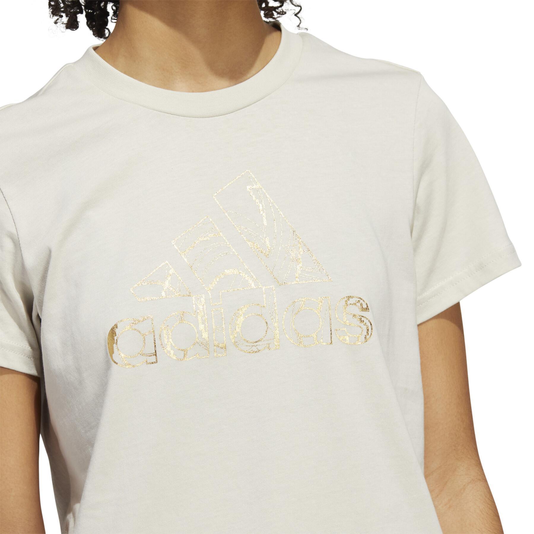 Grafisch T-shirt voor dames adidas Holiday Lights