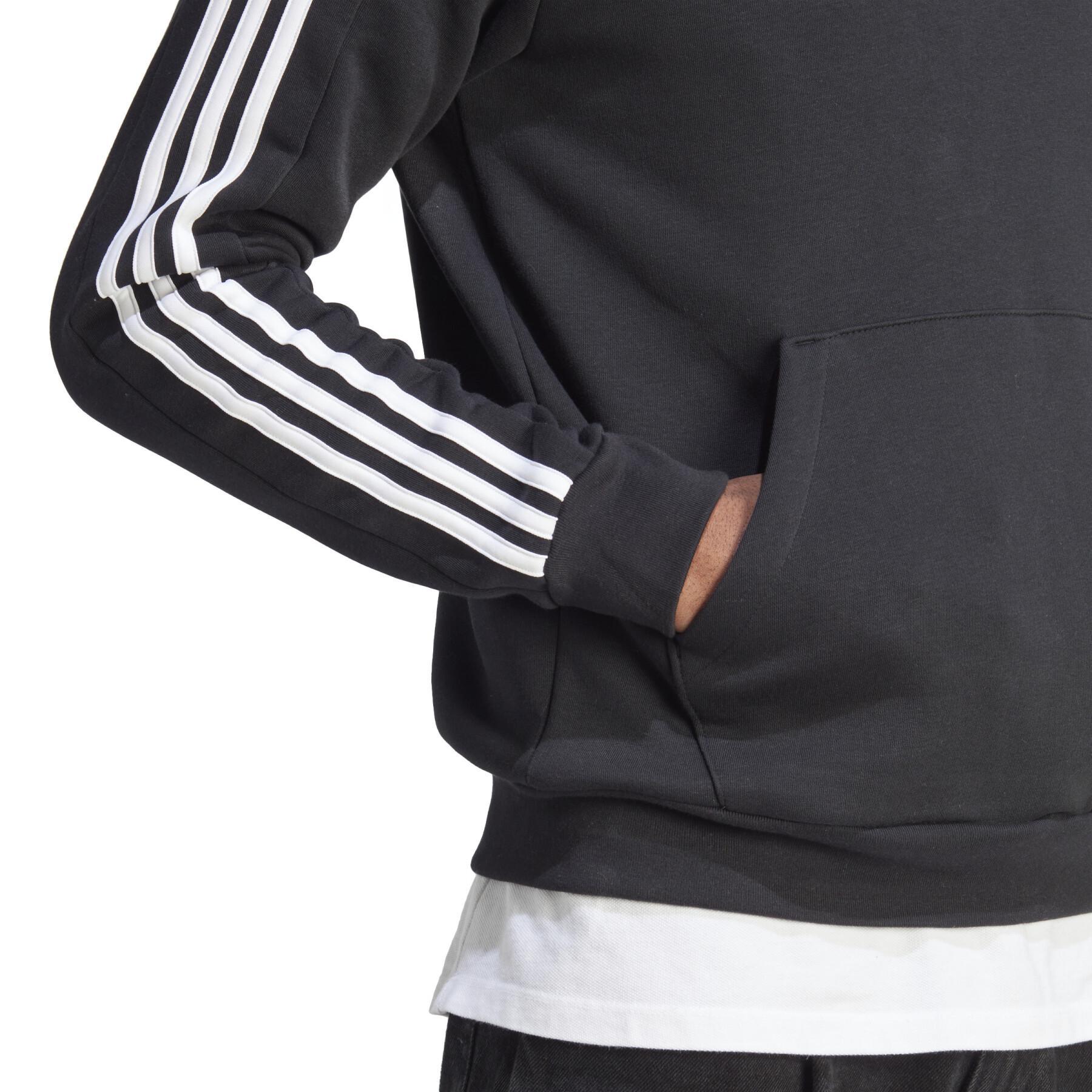 1/4 zip fleece sweatshirt adidas Essentials 3-Stripes