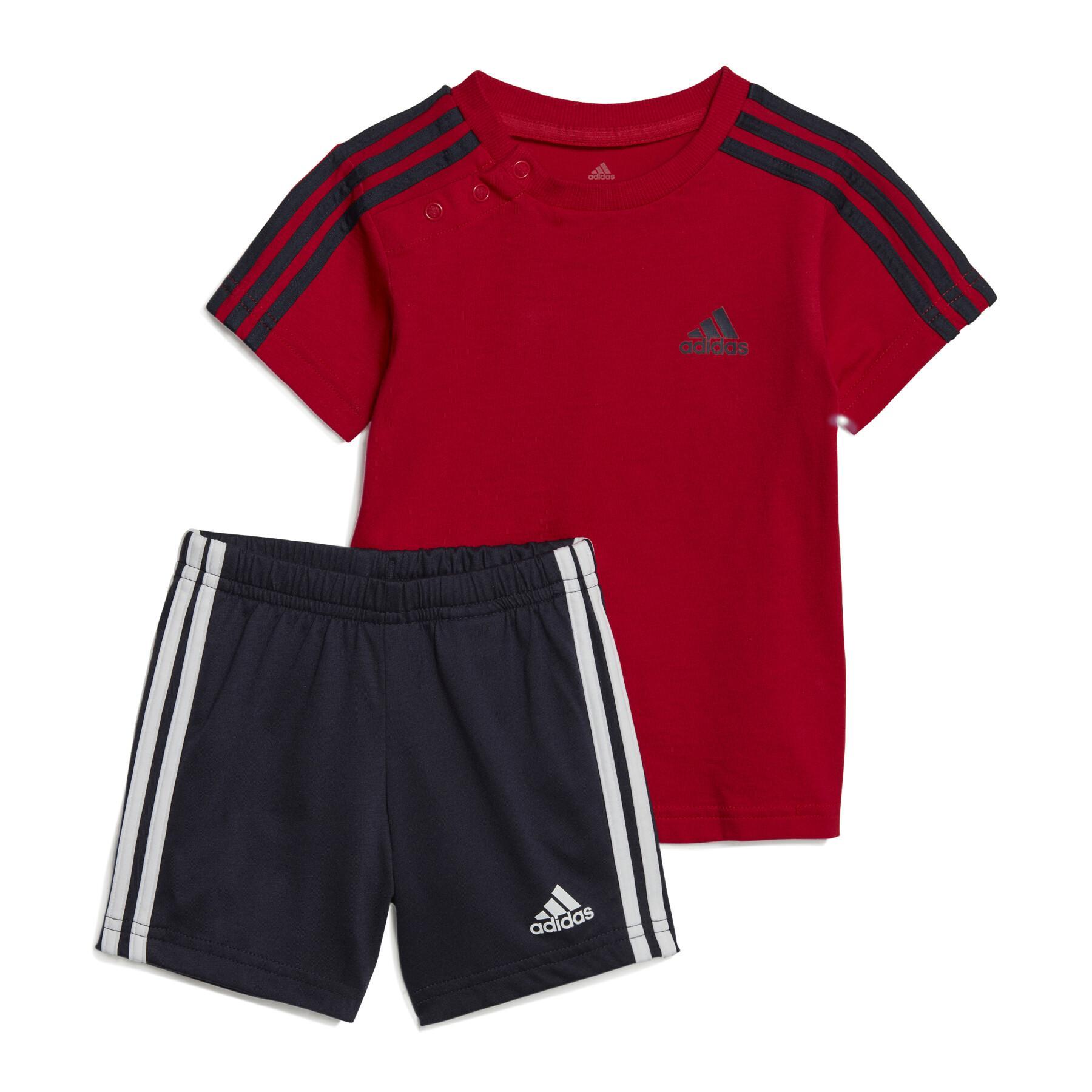 Baby t-shirt en korte broek set adidas Essentials Sport