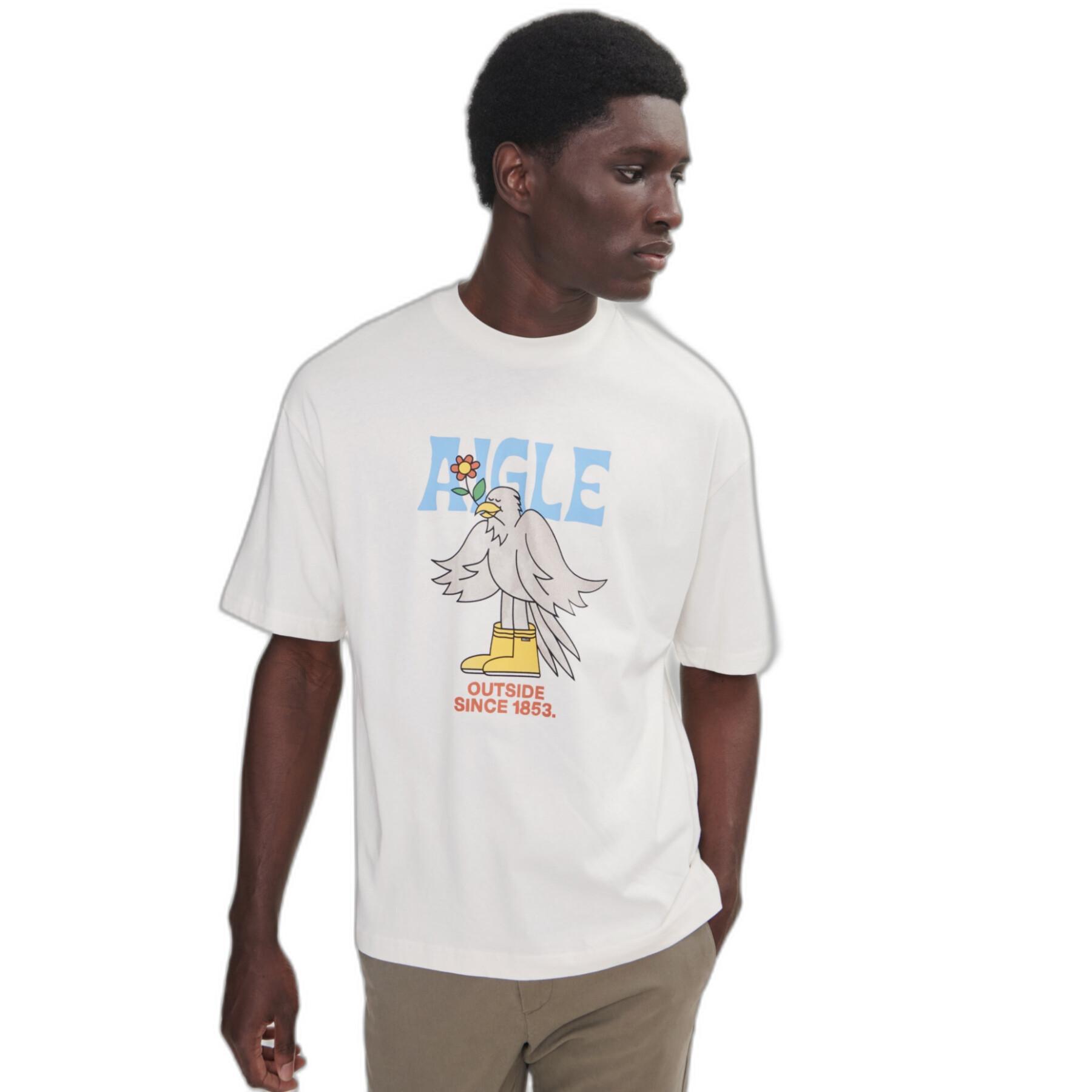 T-shirt mouwen korte katoen Aigle