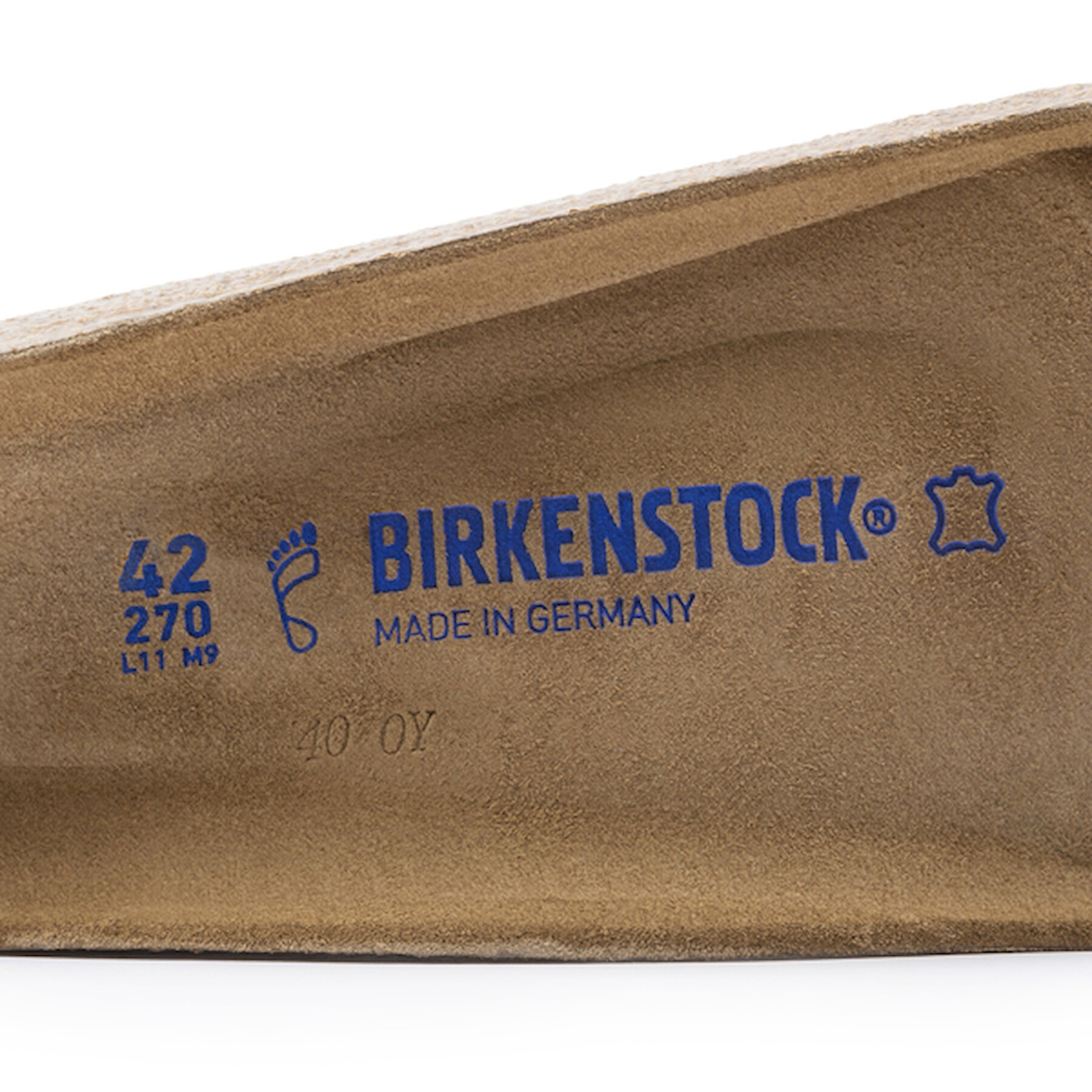 Ramplacement zolen Birkenstock Soft Footbed Andermatt Leather