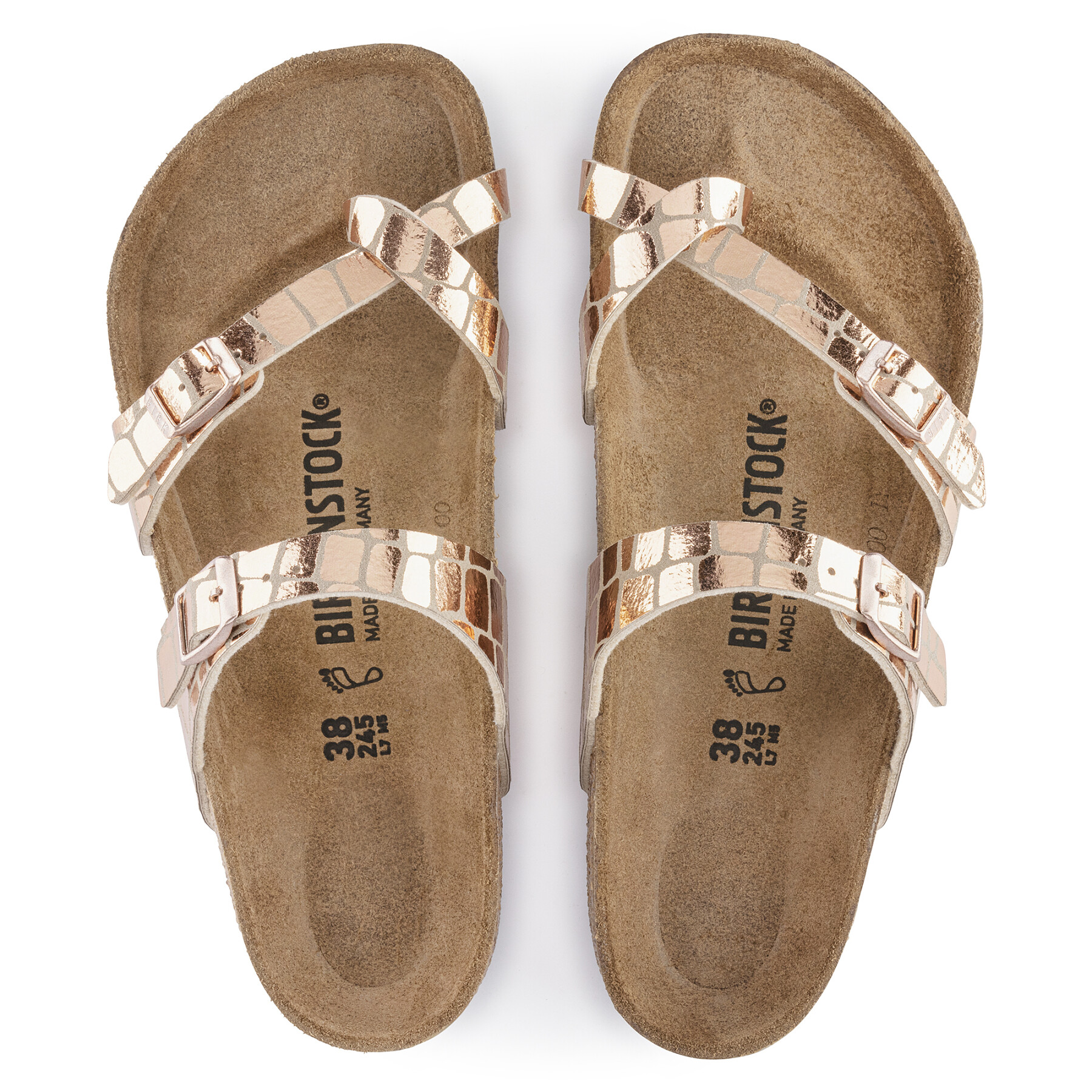 Sandalen in microvezel voor dames Birkenstock Mayari