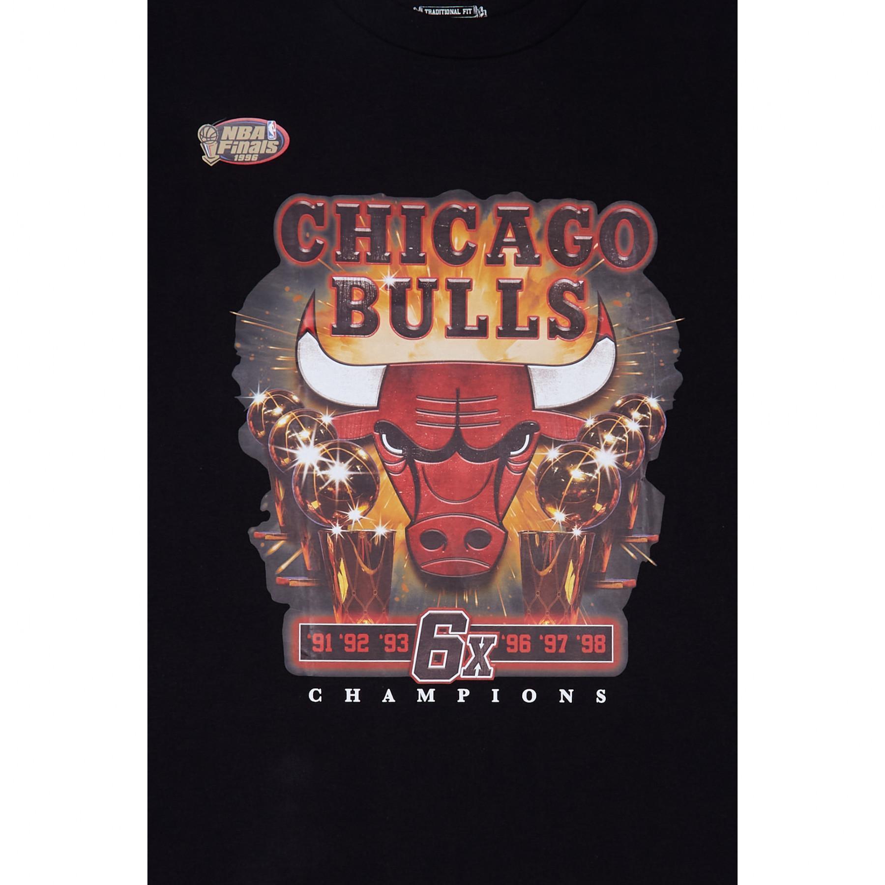 laatste dans T-shirt Chicago Bulls 6x champs