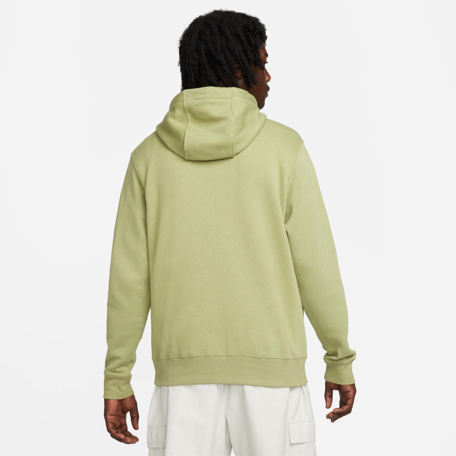Hooded sweatshirt met rits Nike Sportswear Club
