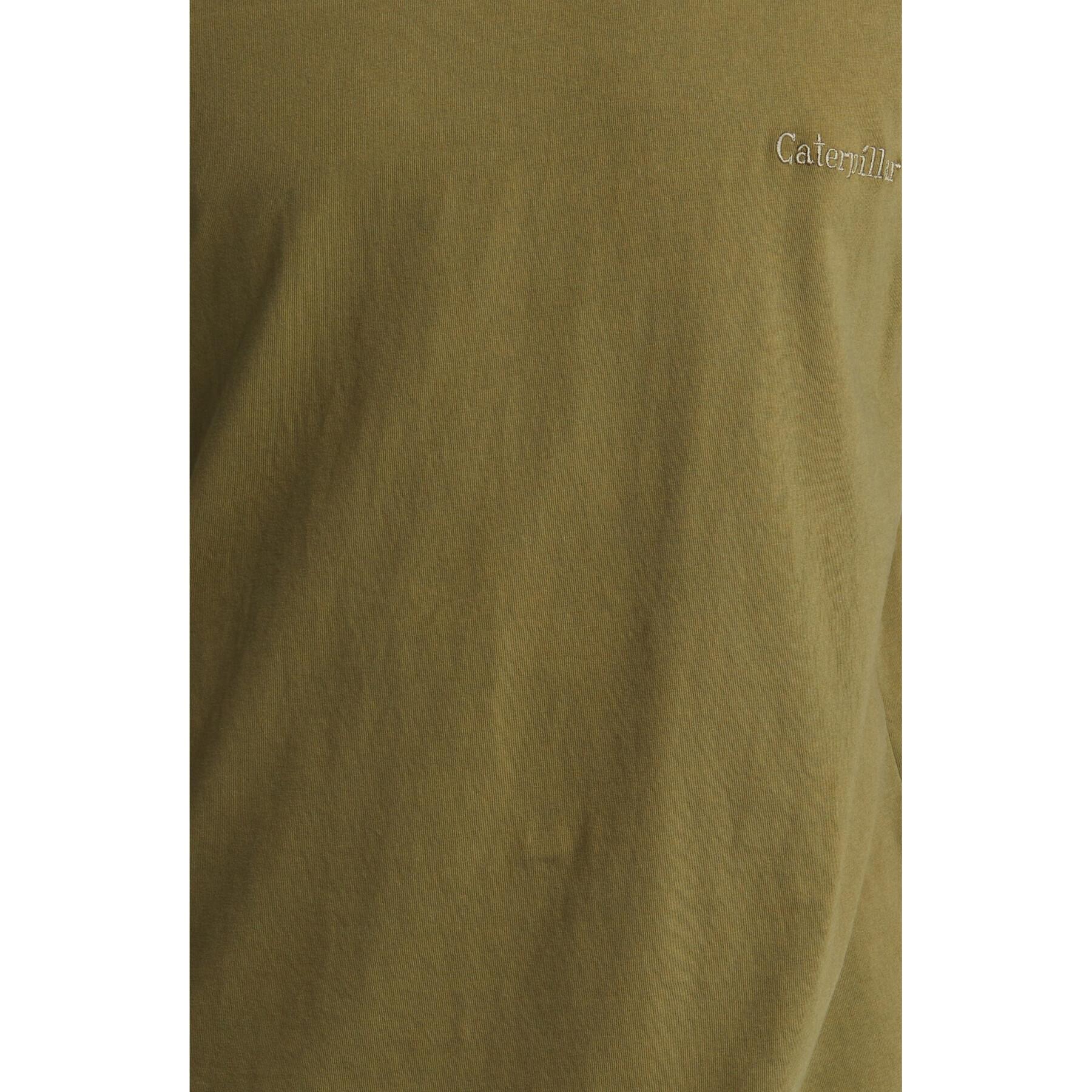 Borduurwerk T-shirt Caterpillar Basic