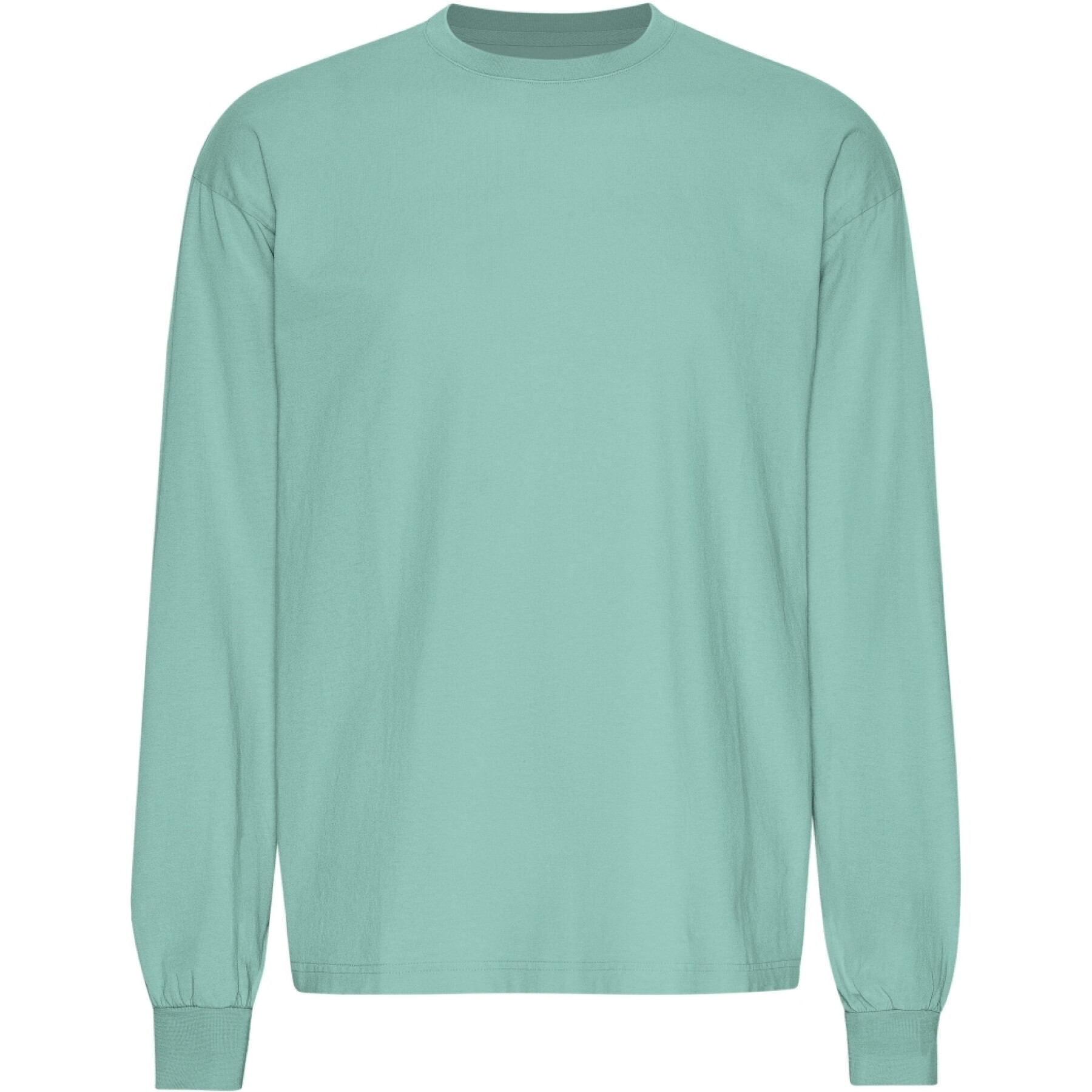 T-shirt met oversized lange mouwen Colorful Standard Organic Seafoam Green
