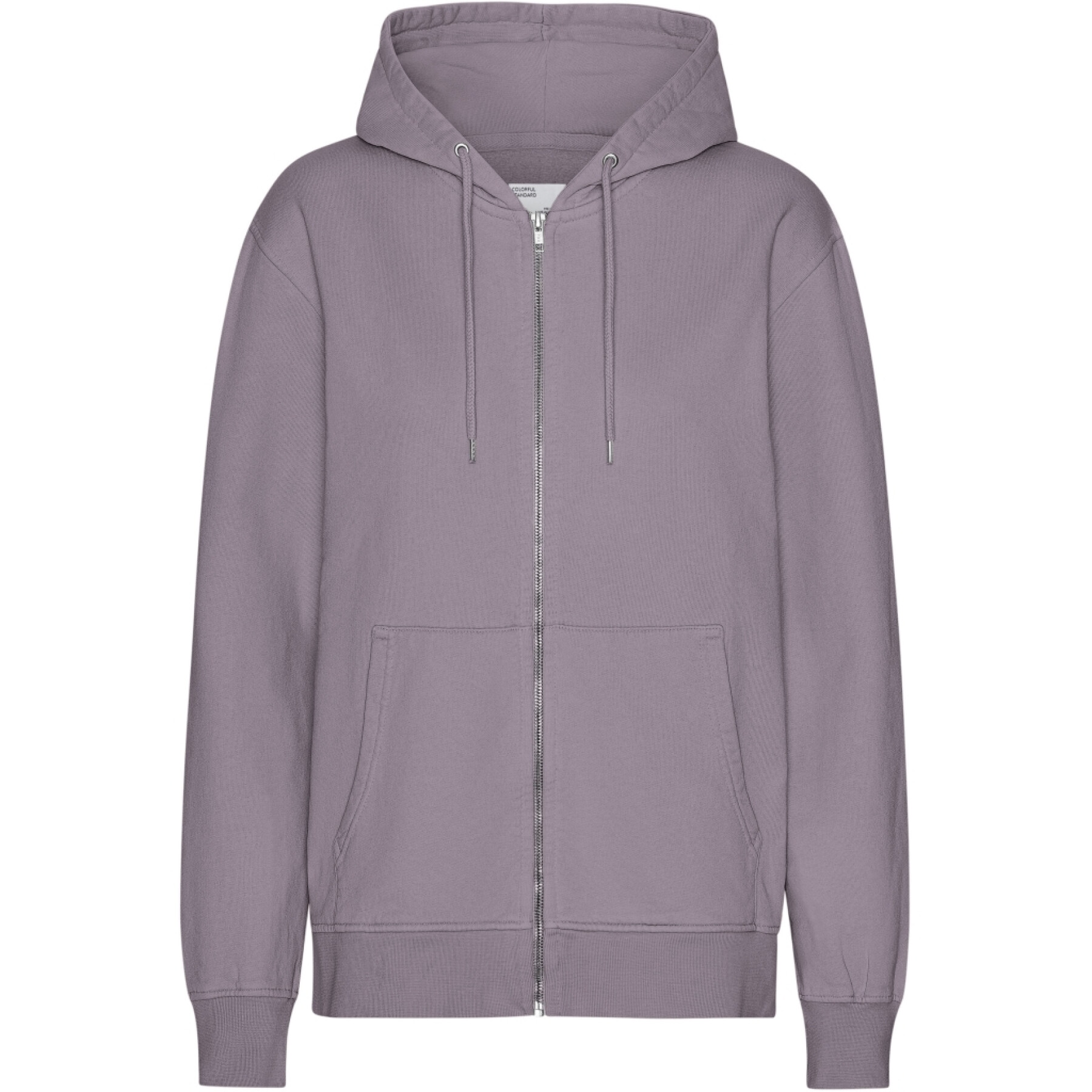 Hooded sweatshirt met rits Colorful Standard Classic Organic Purple Haze