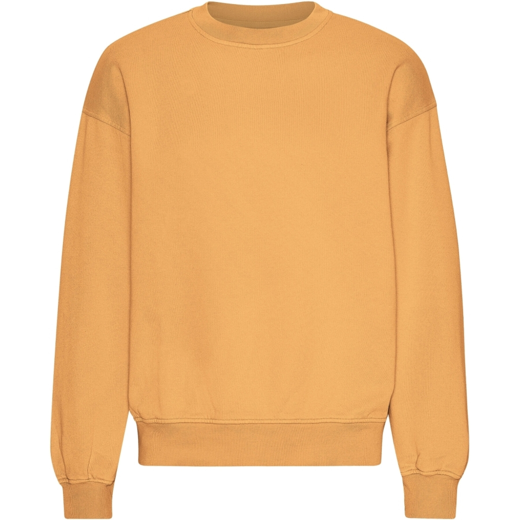 Oversized sweatshirt met ronde hals Colorful Standard Organic Sandstone Orange