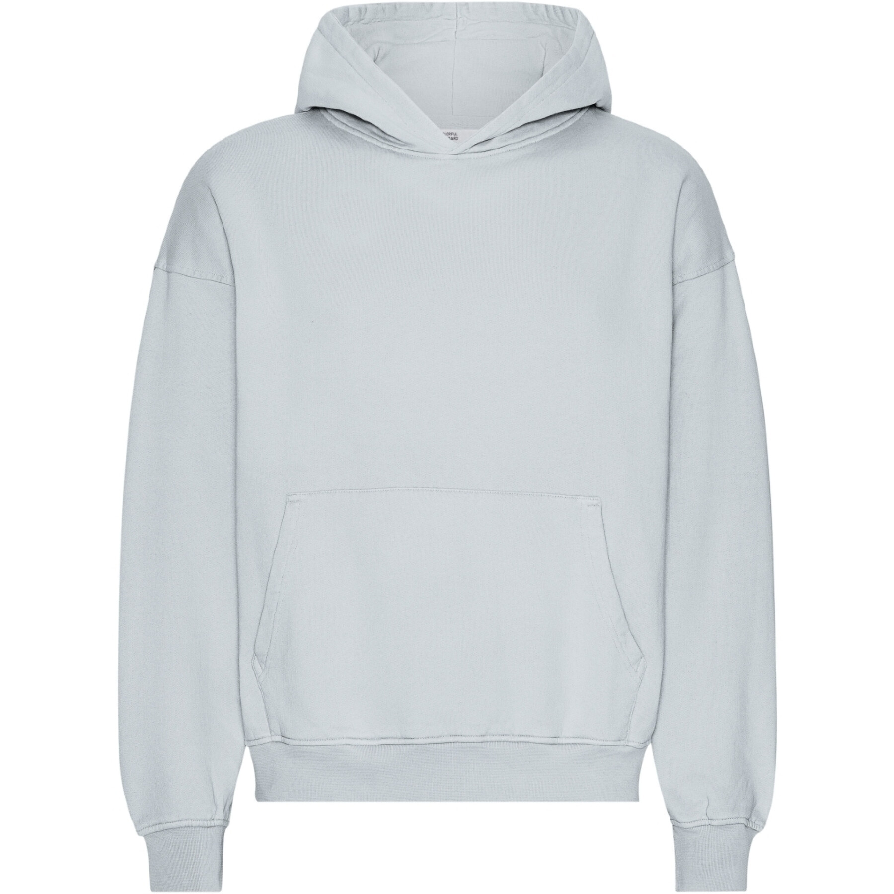 Oversized sweatshirt met capuchon Colorful Standard Organic Cloudy Grey