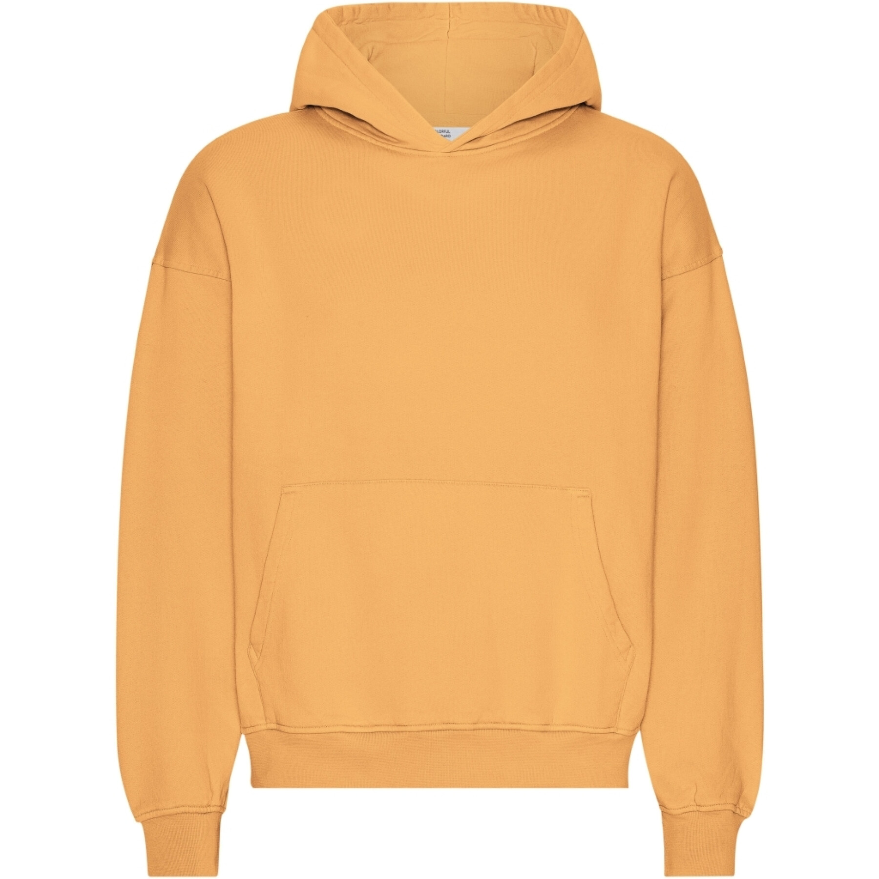 Oversized sweatshirt met capuchon Colorful Standard Organic Sandstone Orange