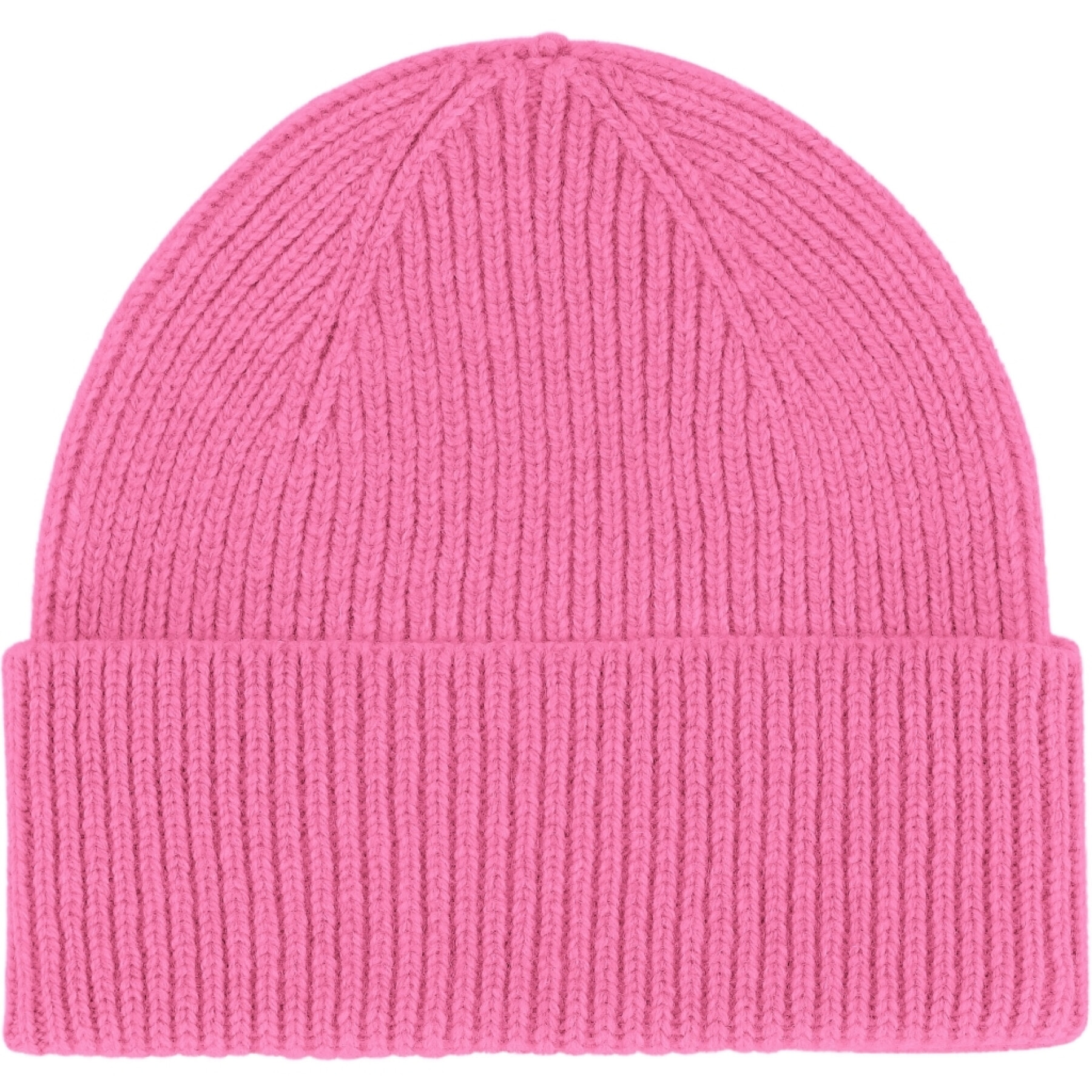 Enkele geplooide hoed Colorful Standard Bubblegum Pink
