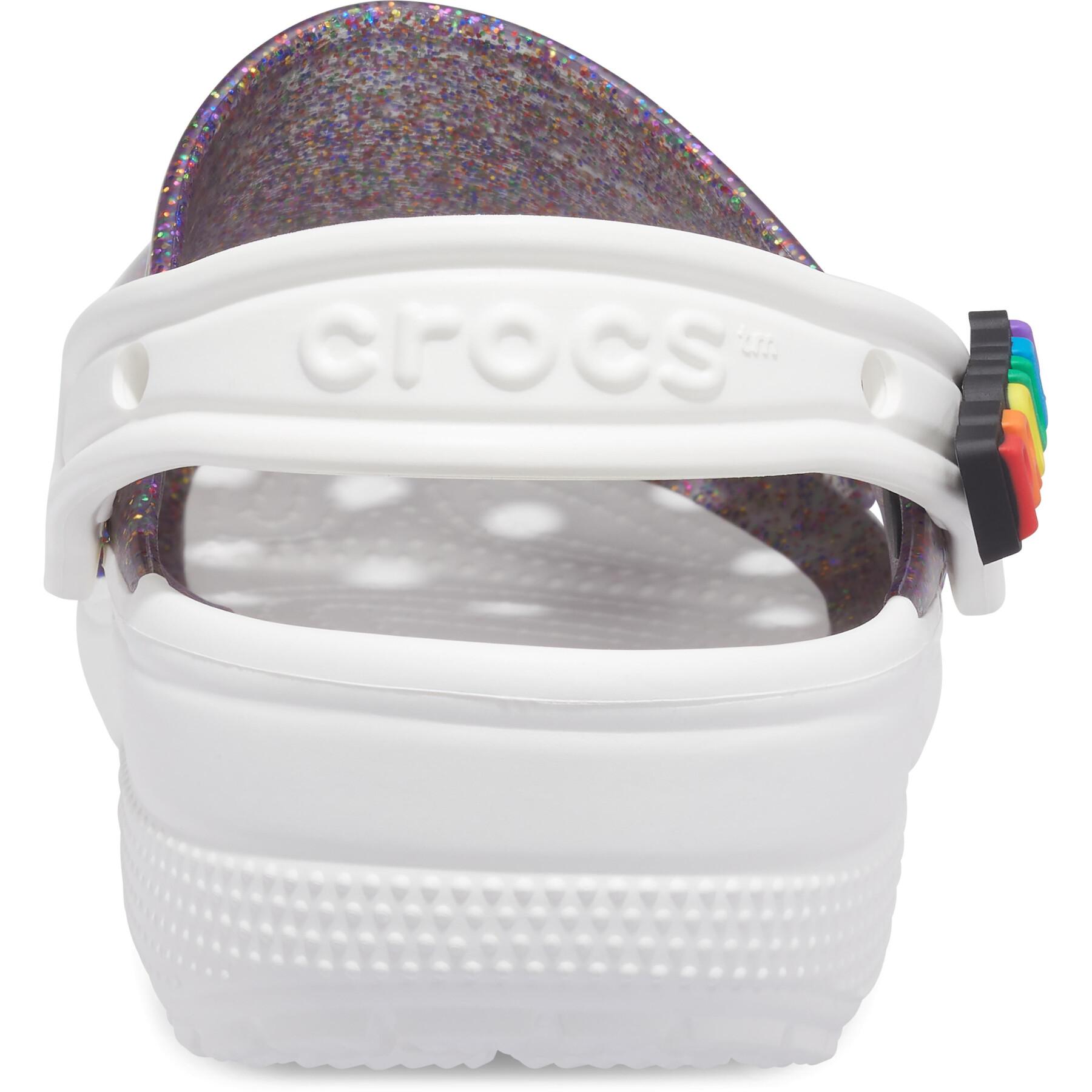 Crocs Classic Translucent Glitter Clog