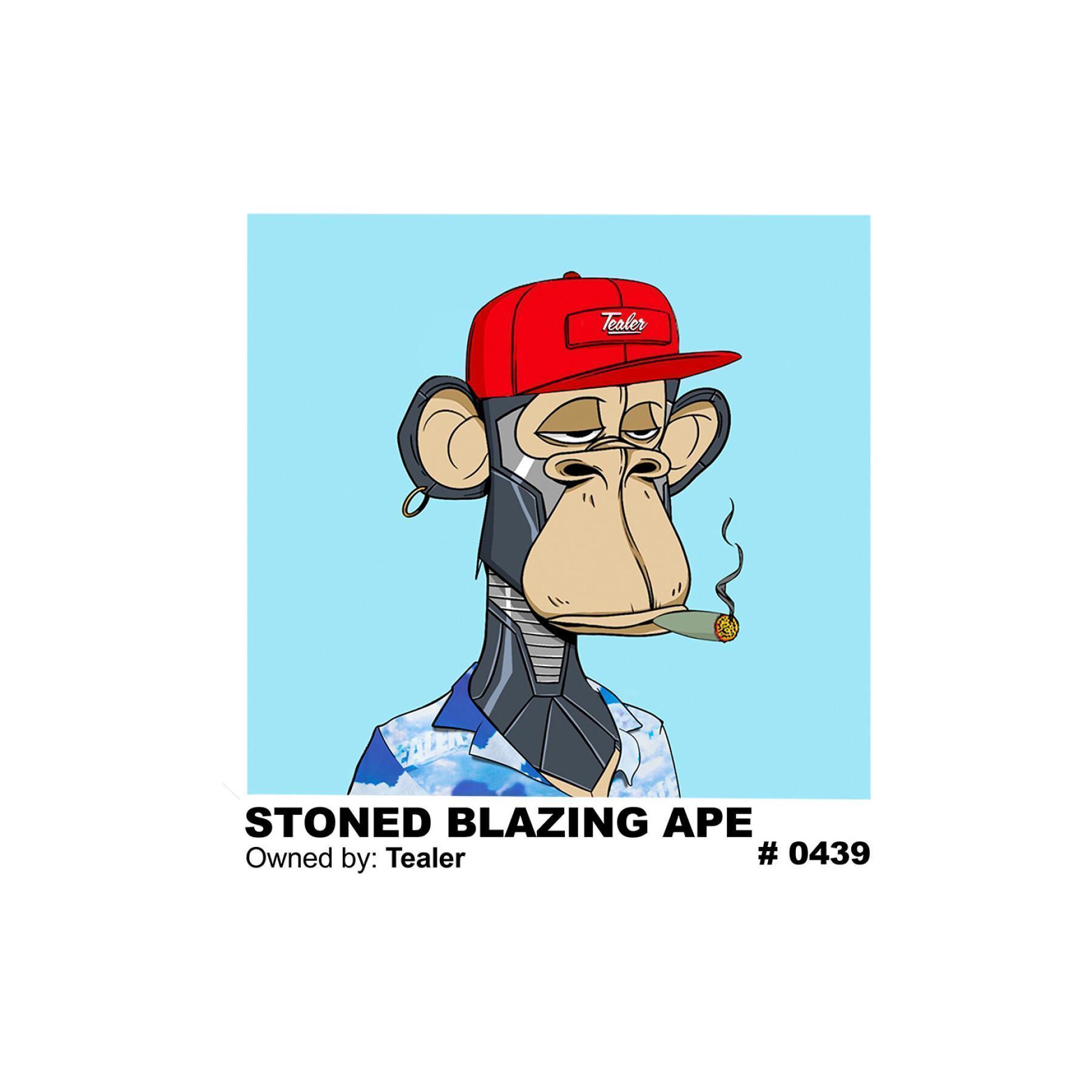 T-shirt Tealer Stone Blazing Monkey