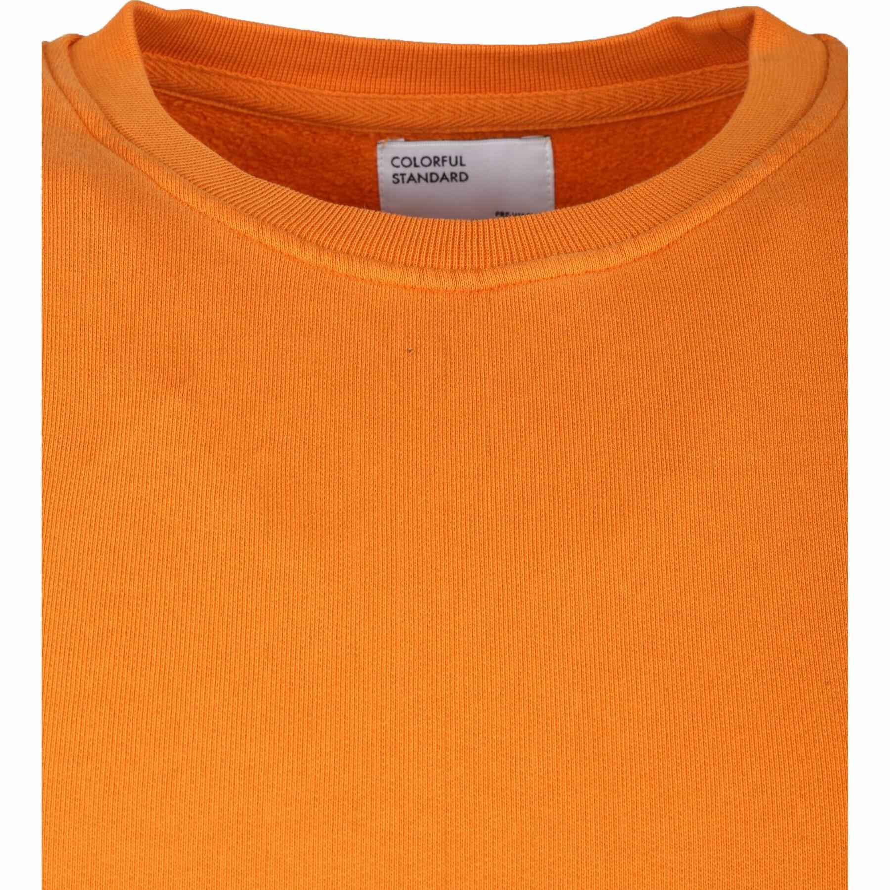Sweatshirt ronde hals Colorful Standard Classic Organic burned orange