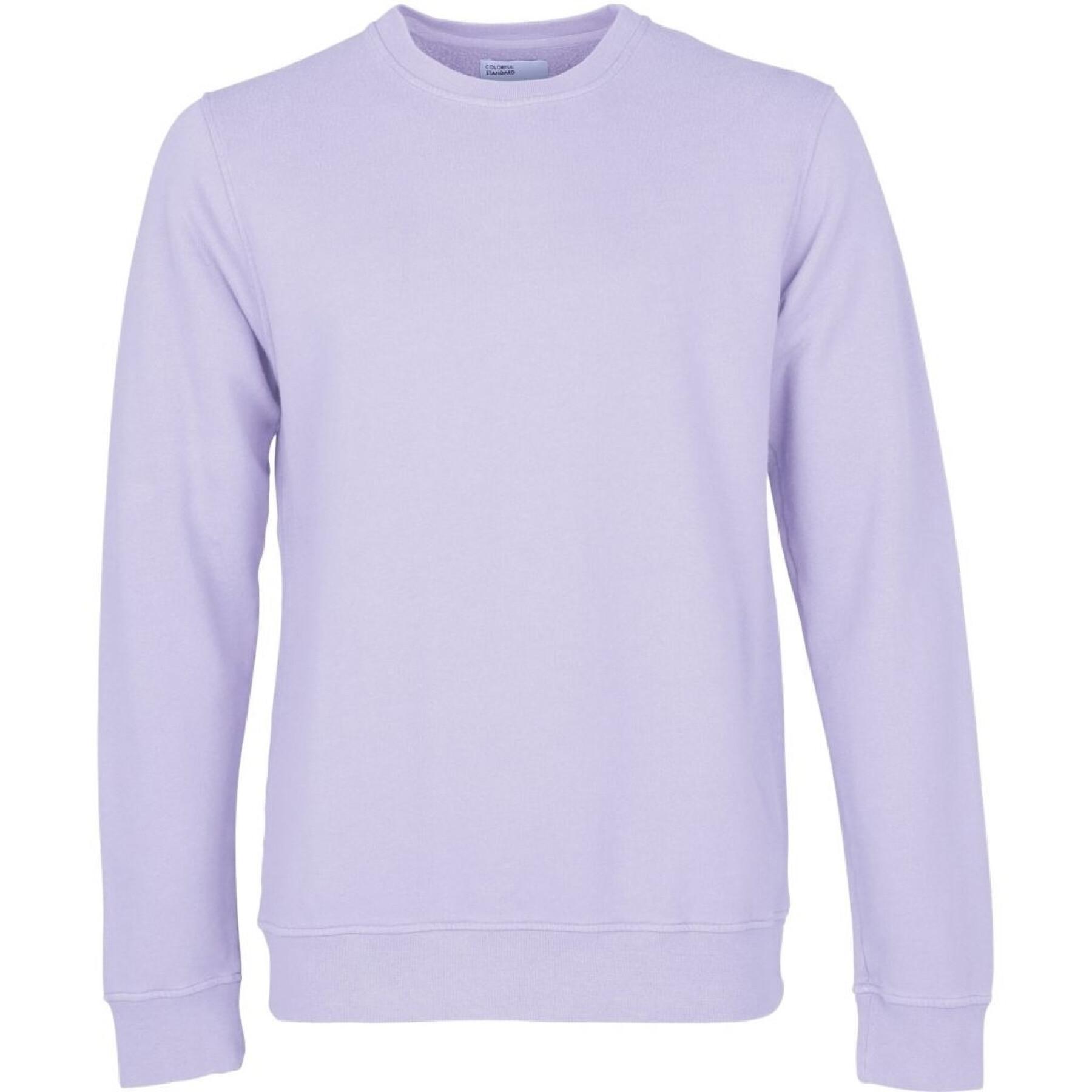 Sweatshirt ronde hals Colorful Standard Classic Organic soft lavender