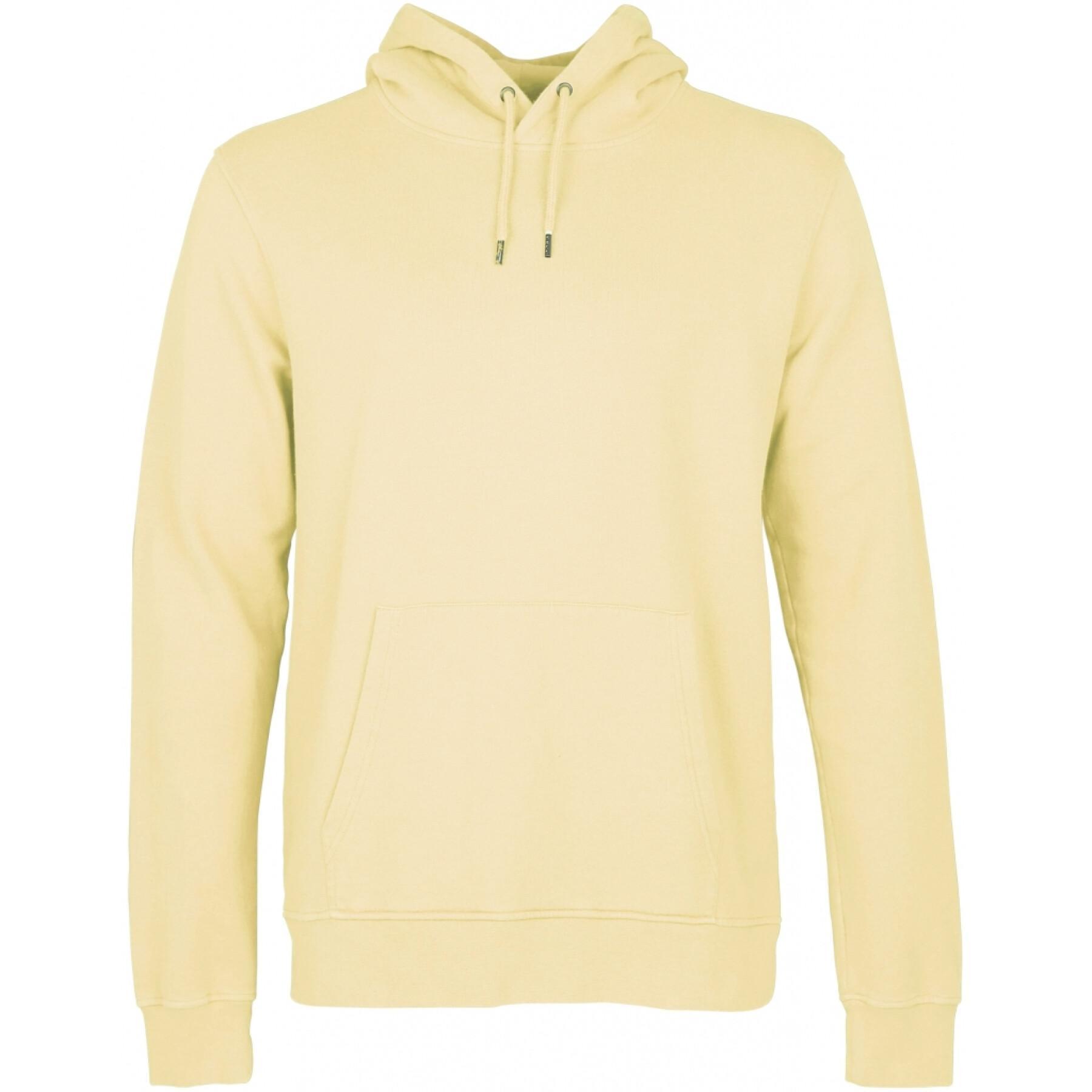 Hooded sweatshirt Colorful Standard Classic Organic soft yellow