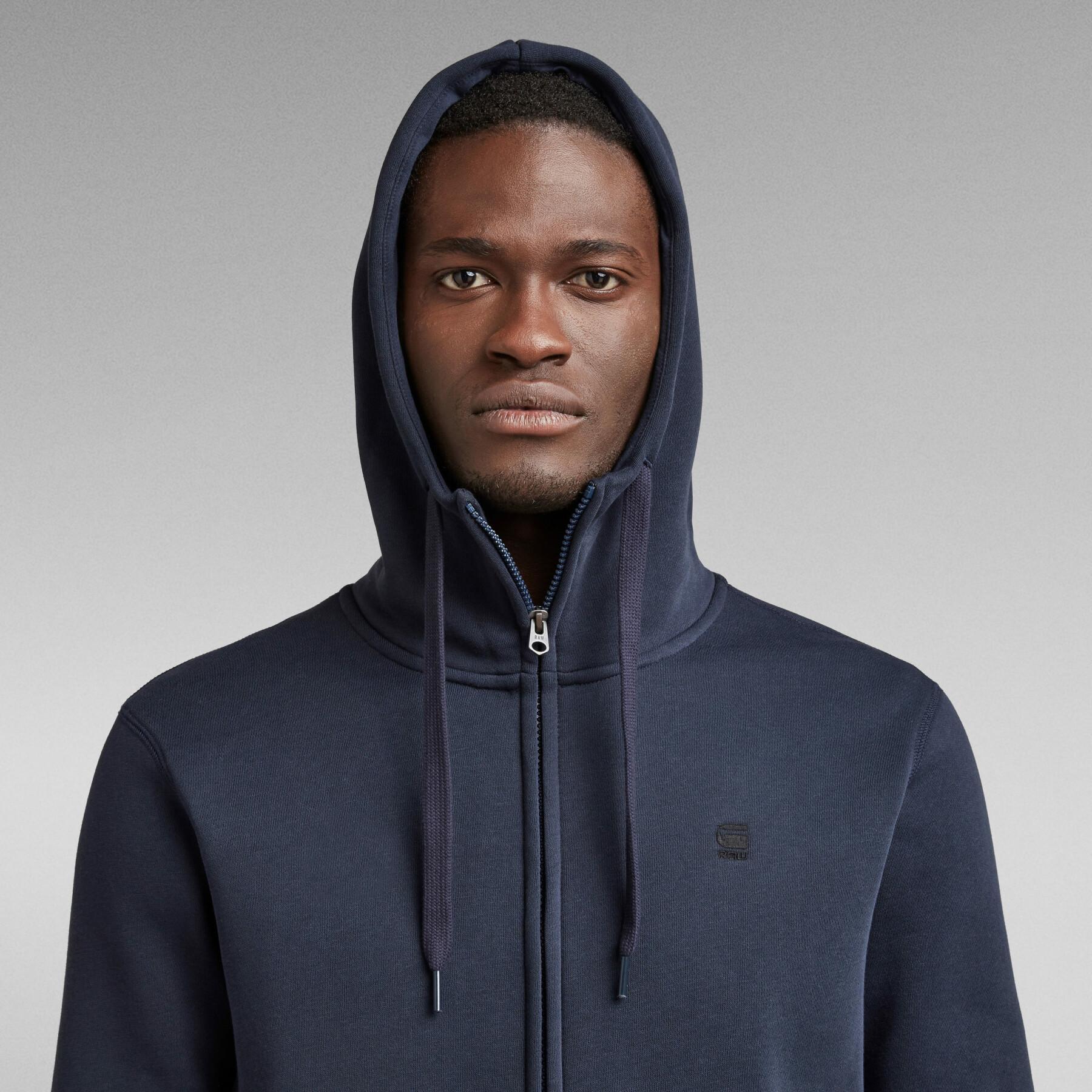 Hooded sweatshirt G-Star Premium Basic Zip