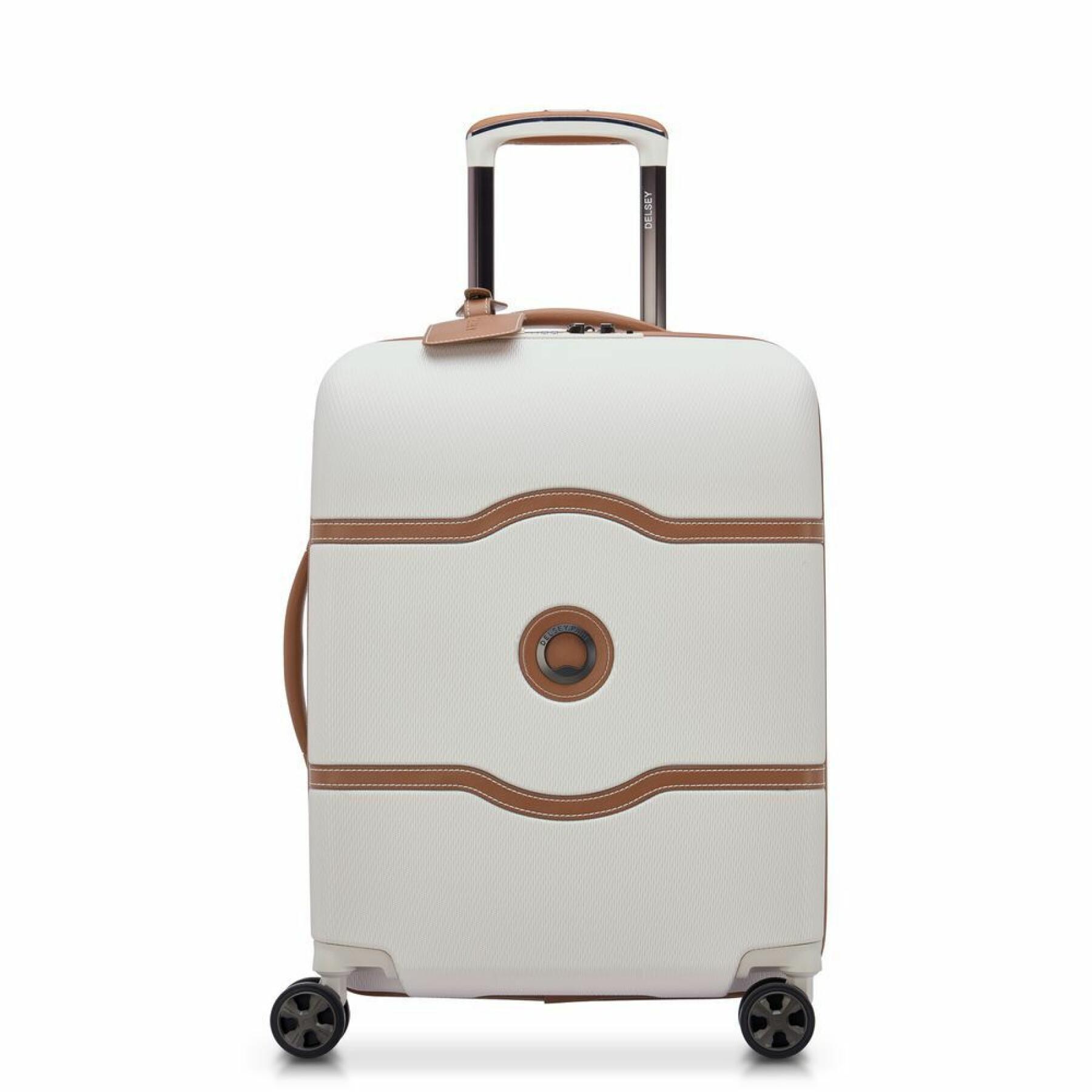 Trolley handbagage koffer slim 4 dubbele wielen Delsey Chatelet Air 2.0 55 cm