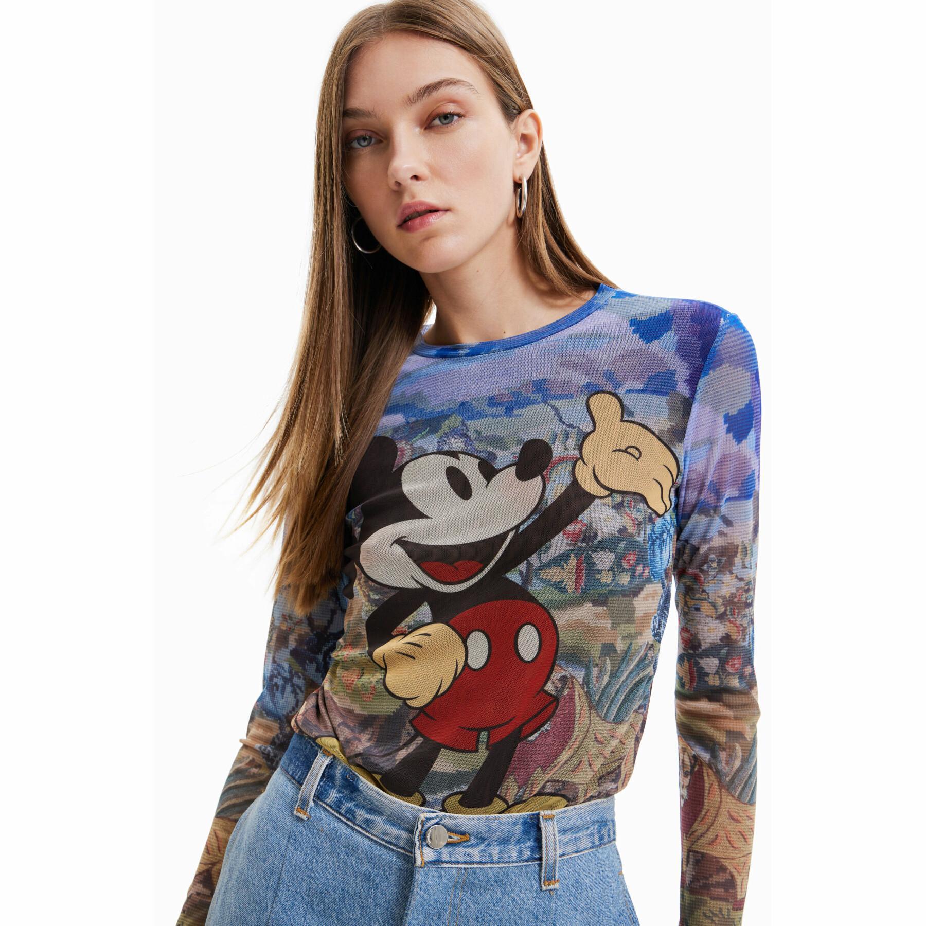 Dames-T-shirt Desigual Ok Mickey
