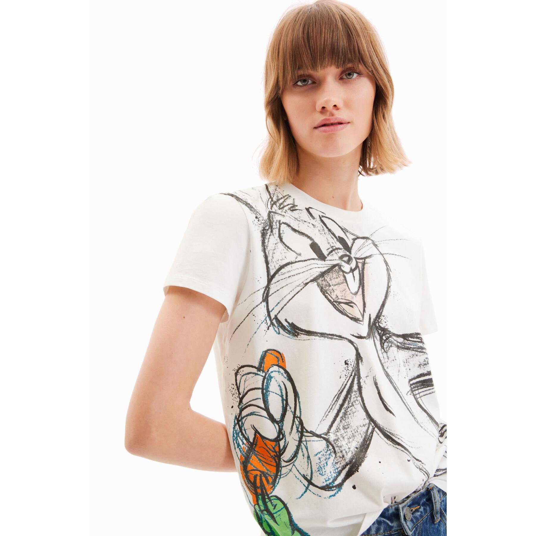 Dames-T-shirt Desigual Bugs Bunny