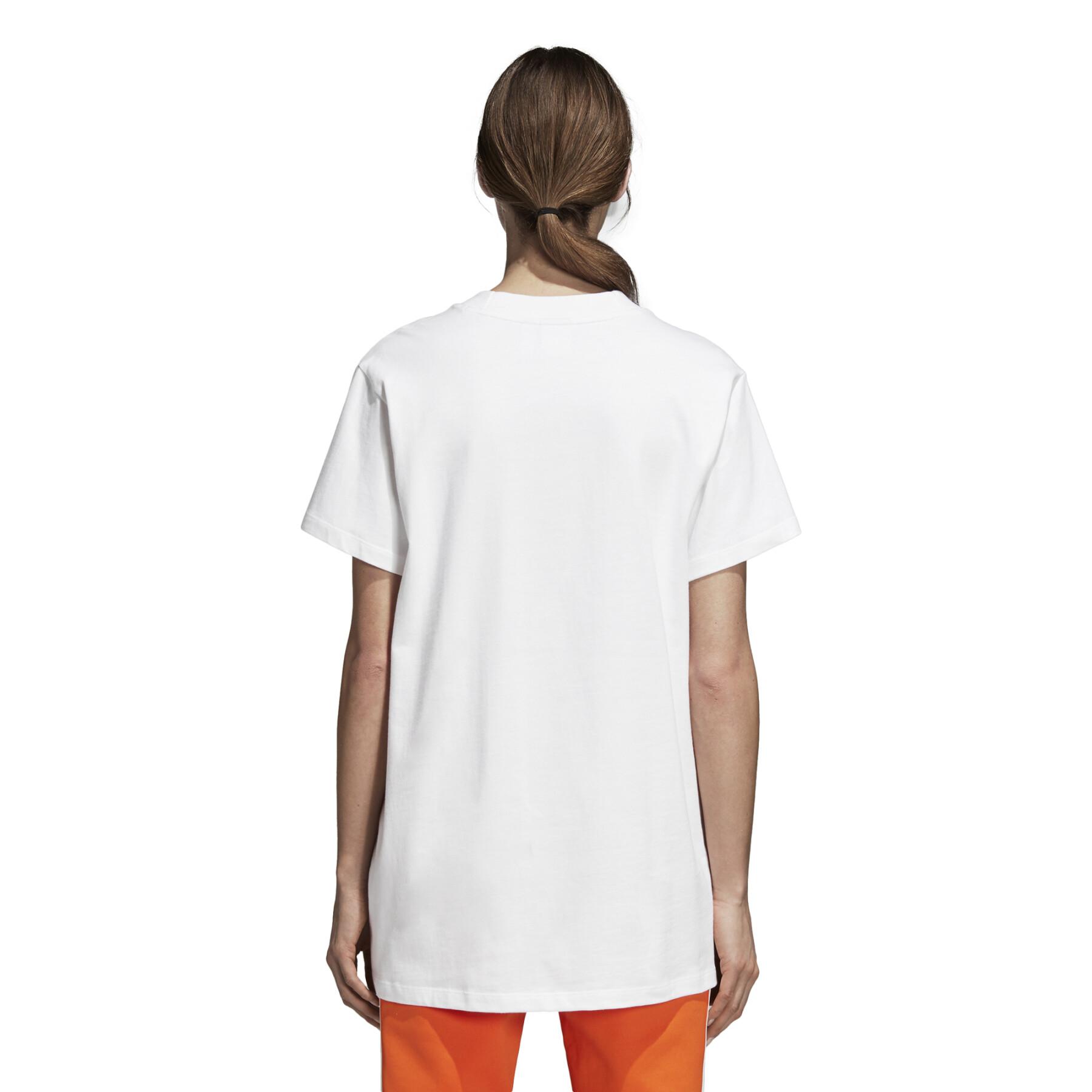 Dames-T-shirt adidas Oversize Trefoil